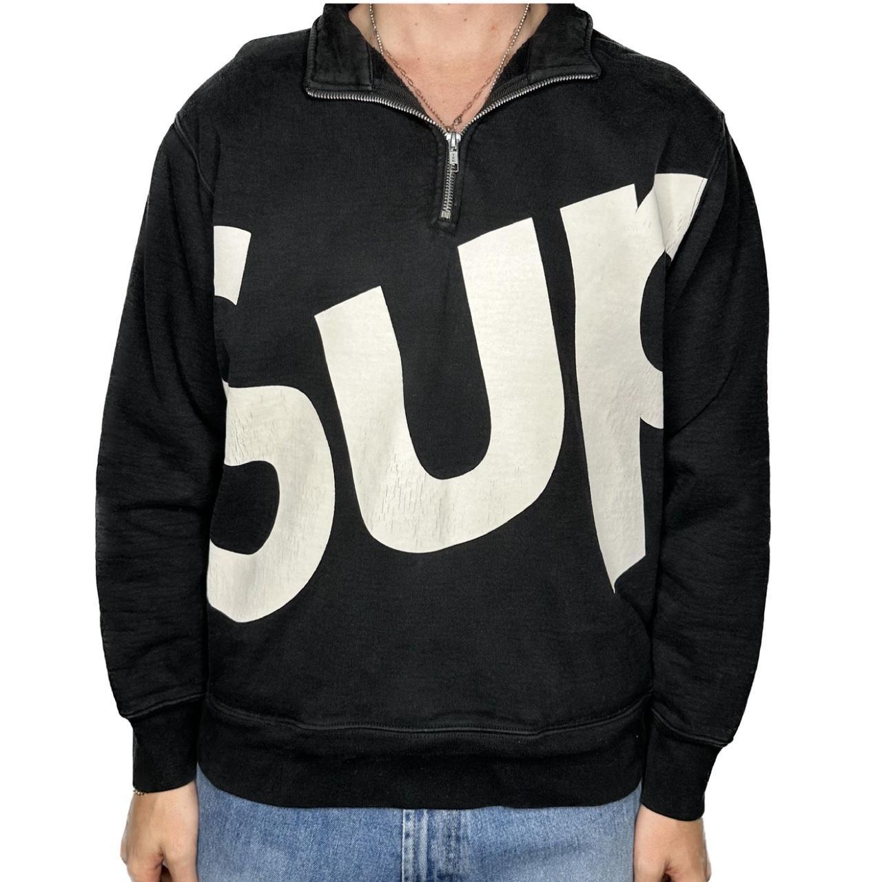 Supreme sup half outlet zip pullover