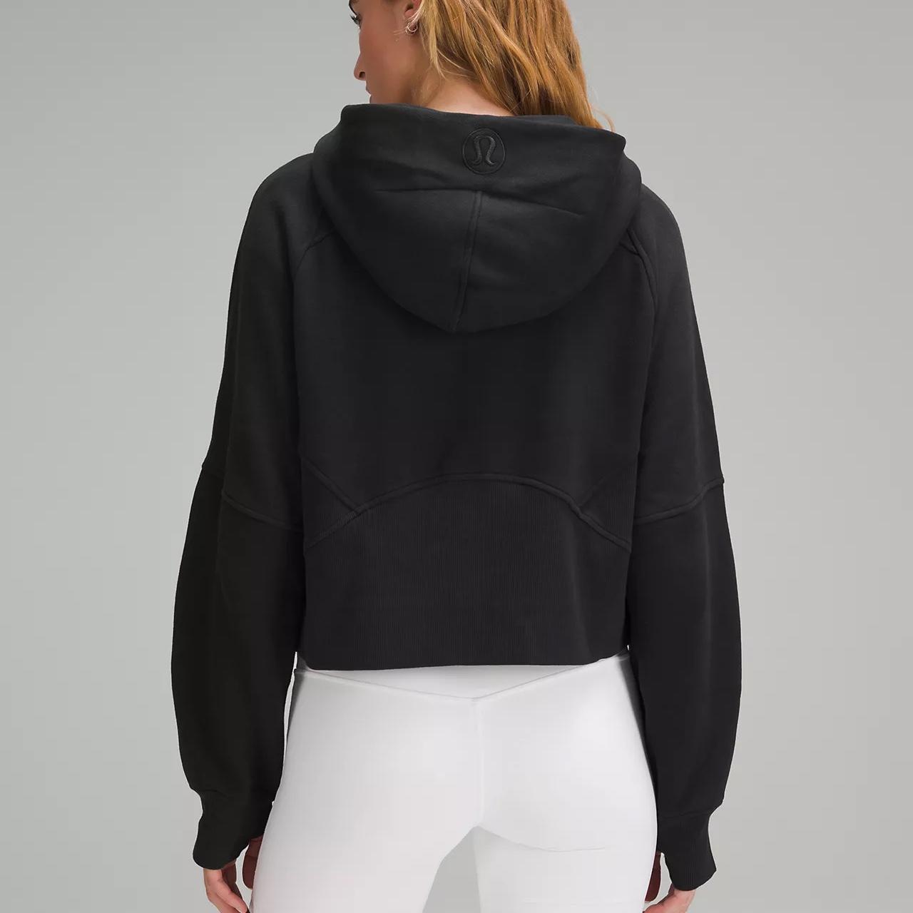 Lululemon women's full zip jacket size 10 Good clean - Depop