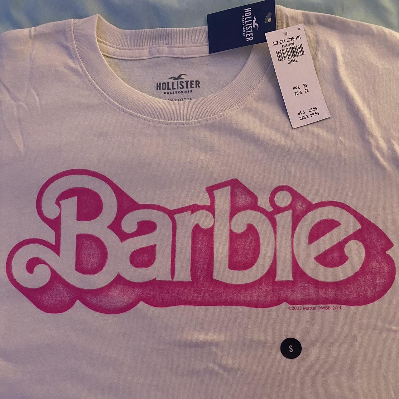 HOLLISTER OVERSIZED BARBIE GRAPHIC TEE, Size