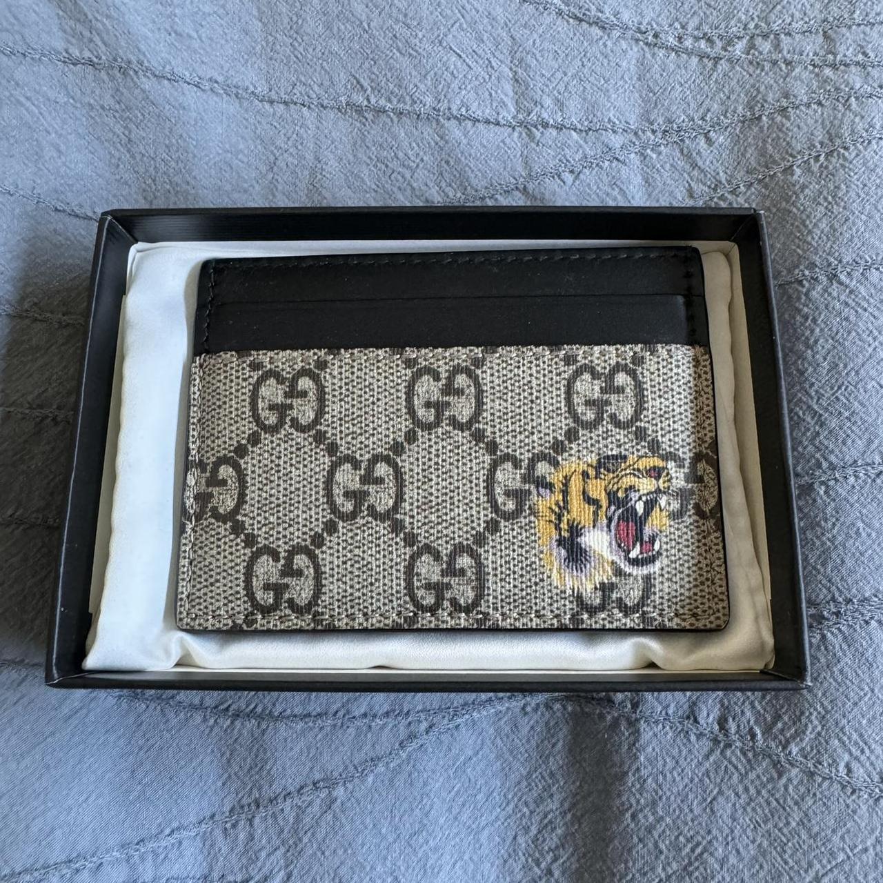 Gucci Card Holder Tiger Pickup Essendon or Carlton... Depop