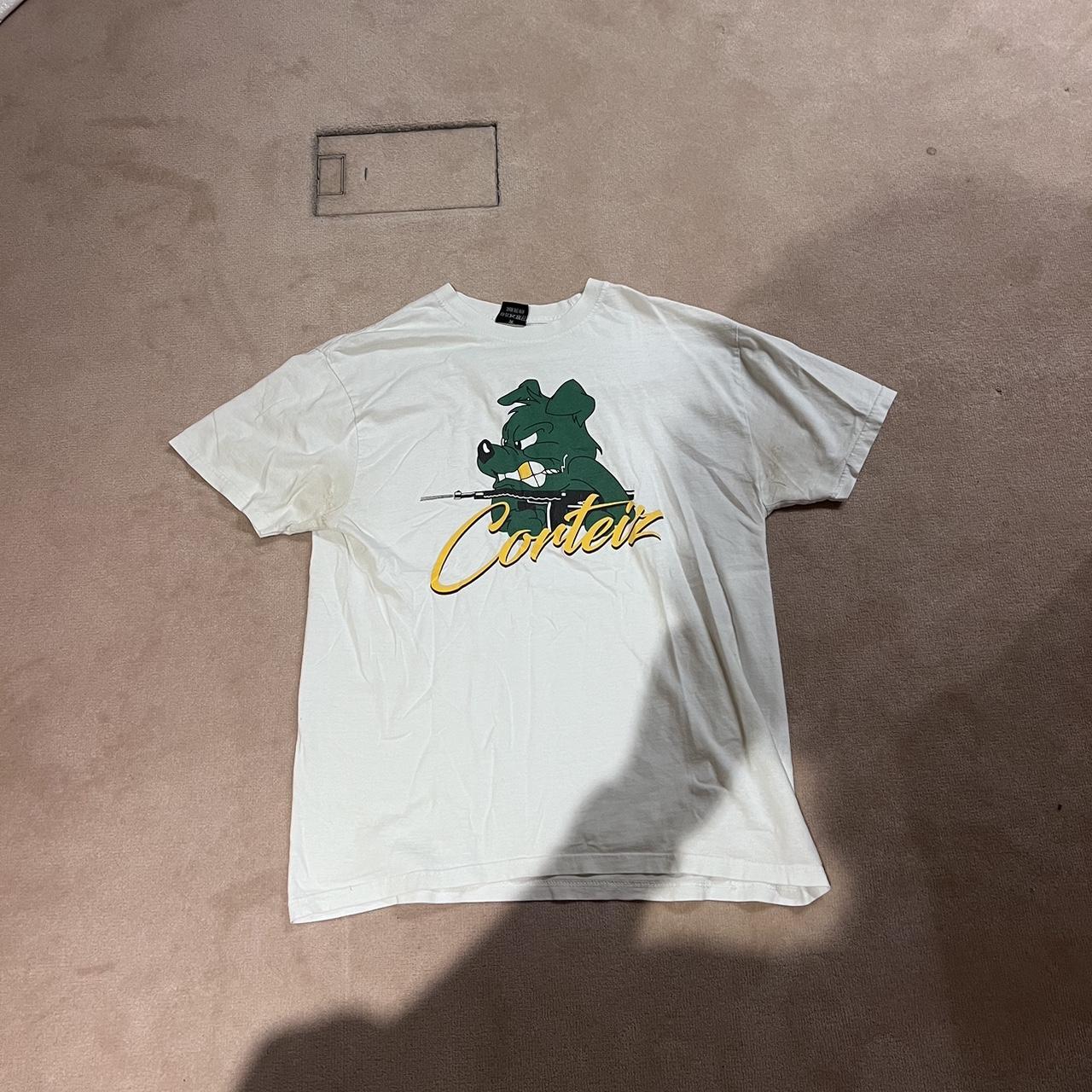 Corteiz CHROME ALLSTARZ TEE Colour: Black | Depop