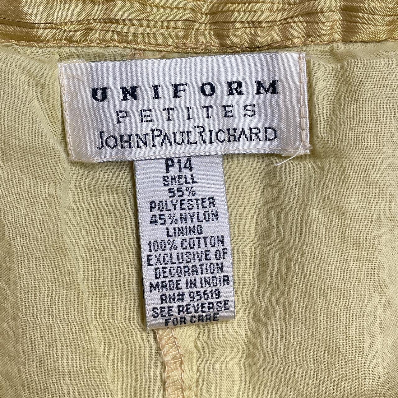 John Paul Richard Women's Gold and Tan Skirt (4)