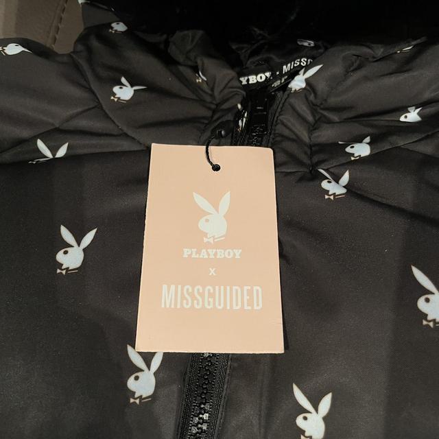 Playboy reflective clearance print anorak jacket