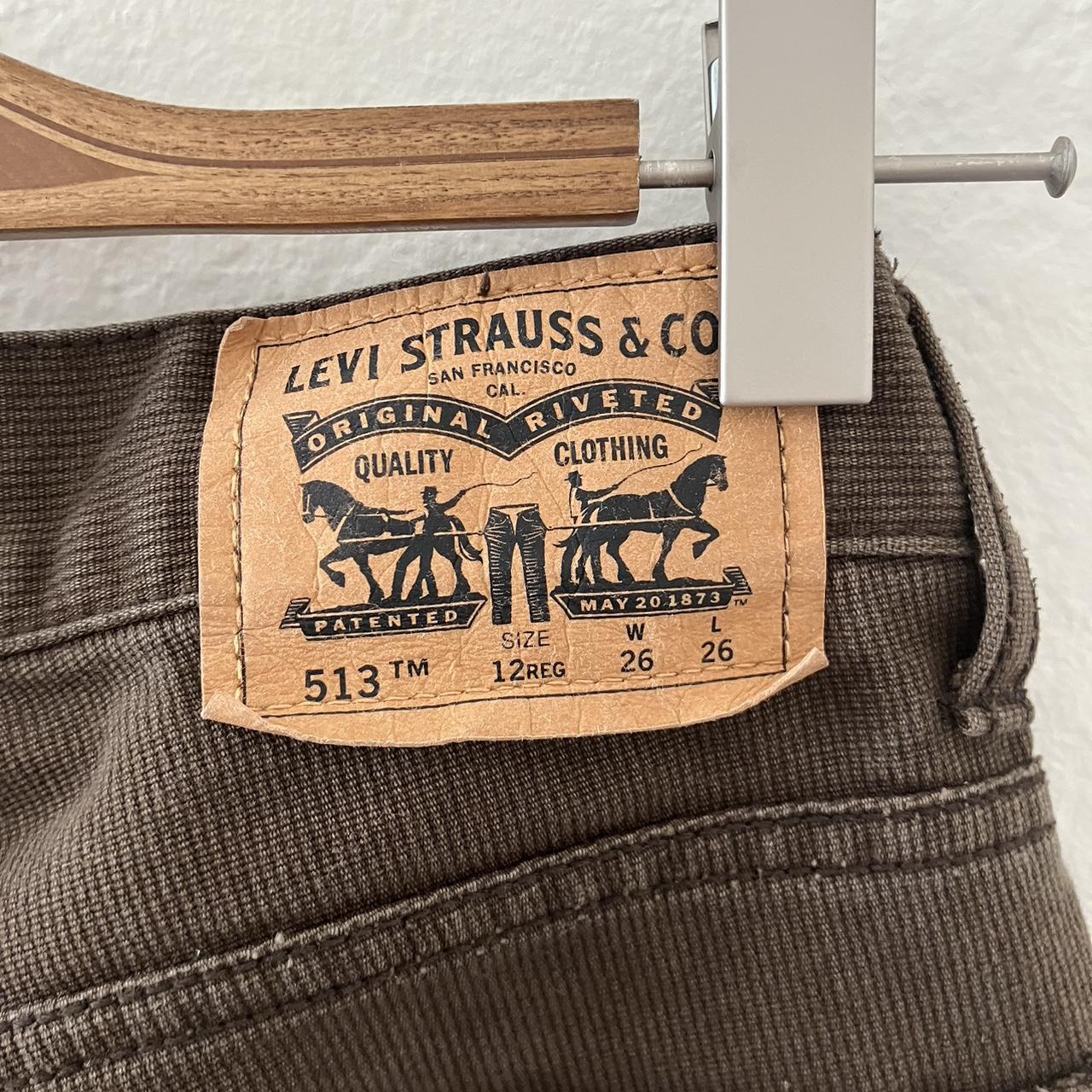 Levis 513 outlet brown