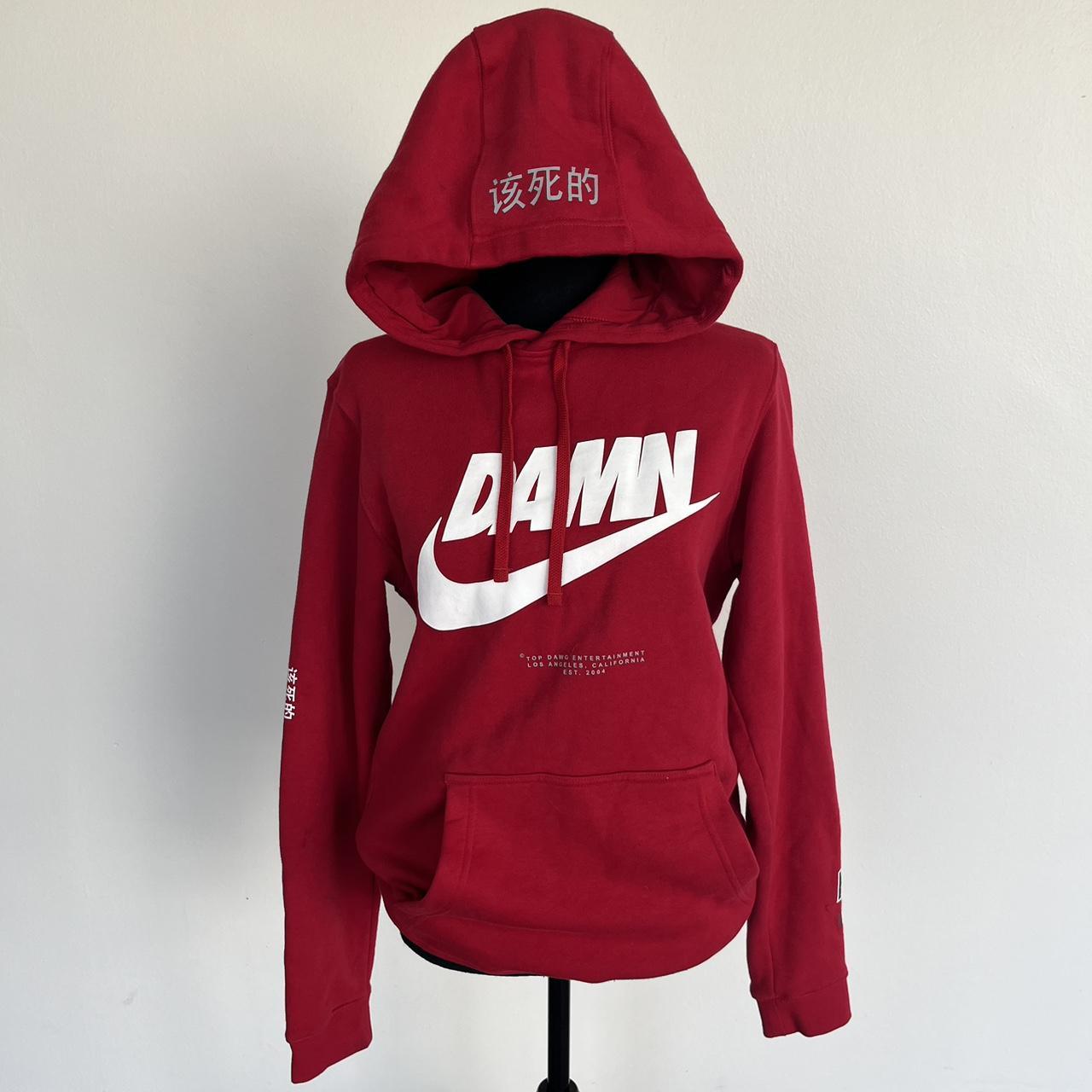 Kendrick Lamar DAMN Nike hoodie from TDE x Bike