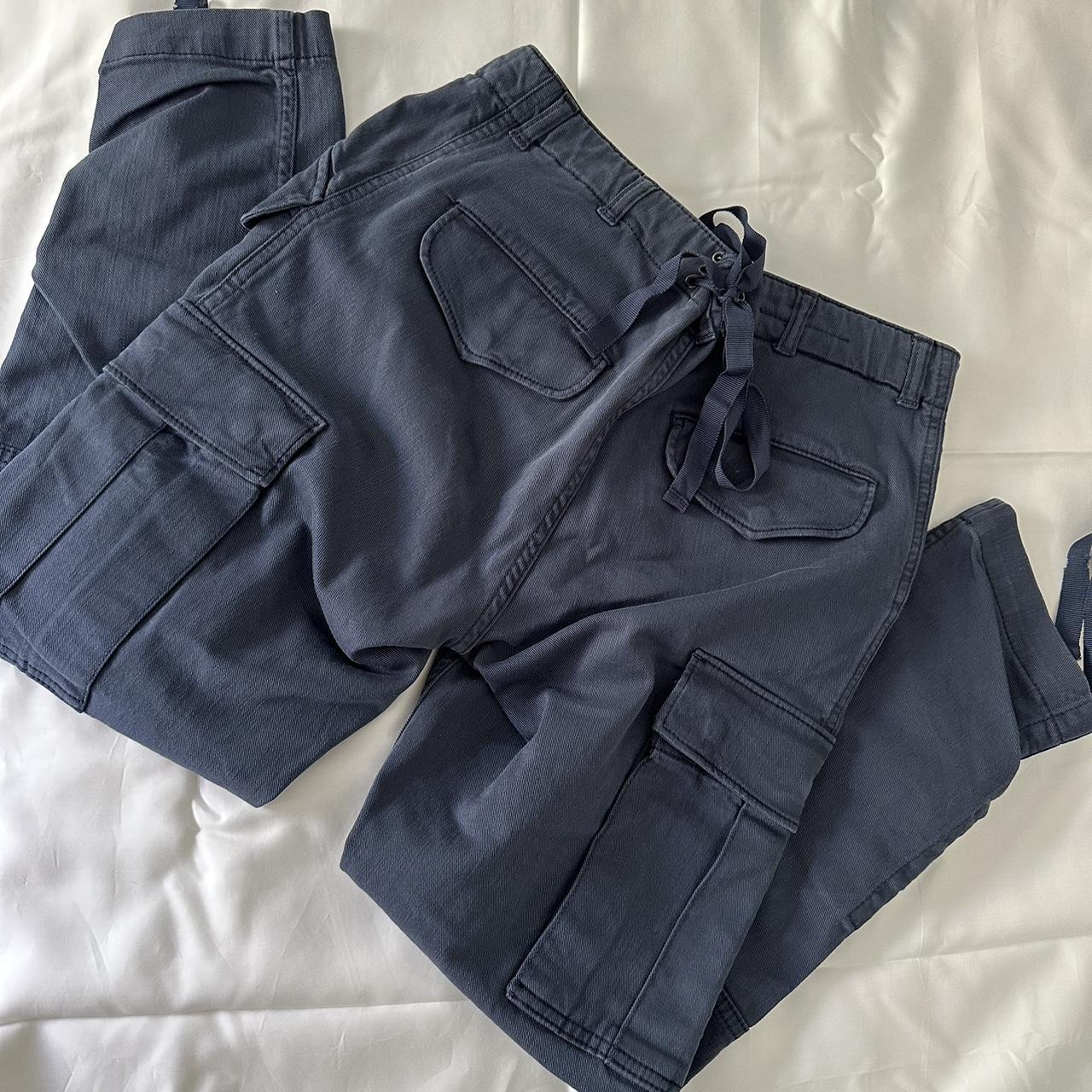 Moschino Cheap & Chic Women's Navy Trousers (2)