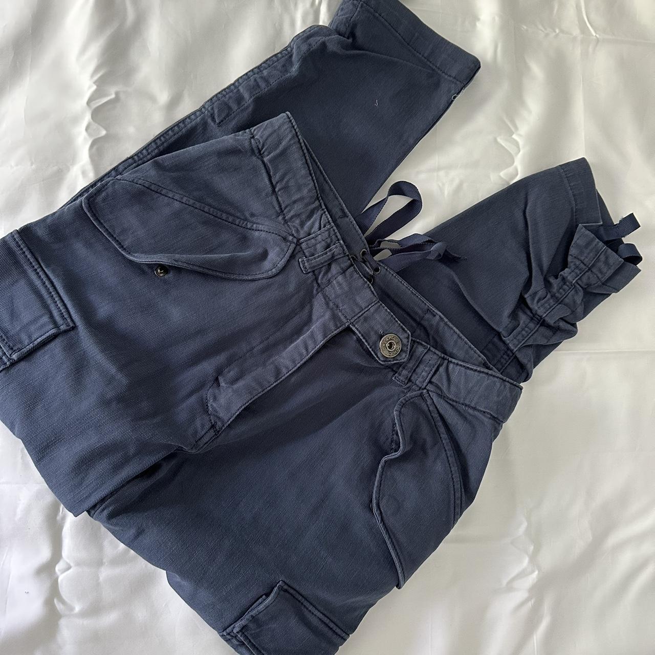 Moschino Cheap & Chic Women's Navy Trousers (4)