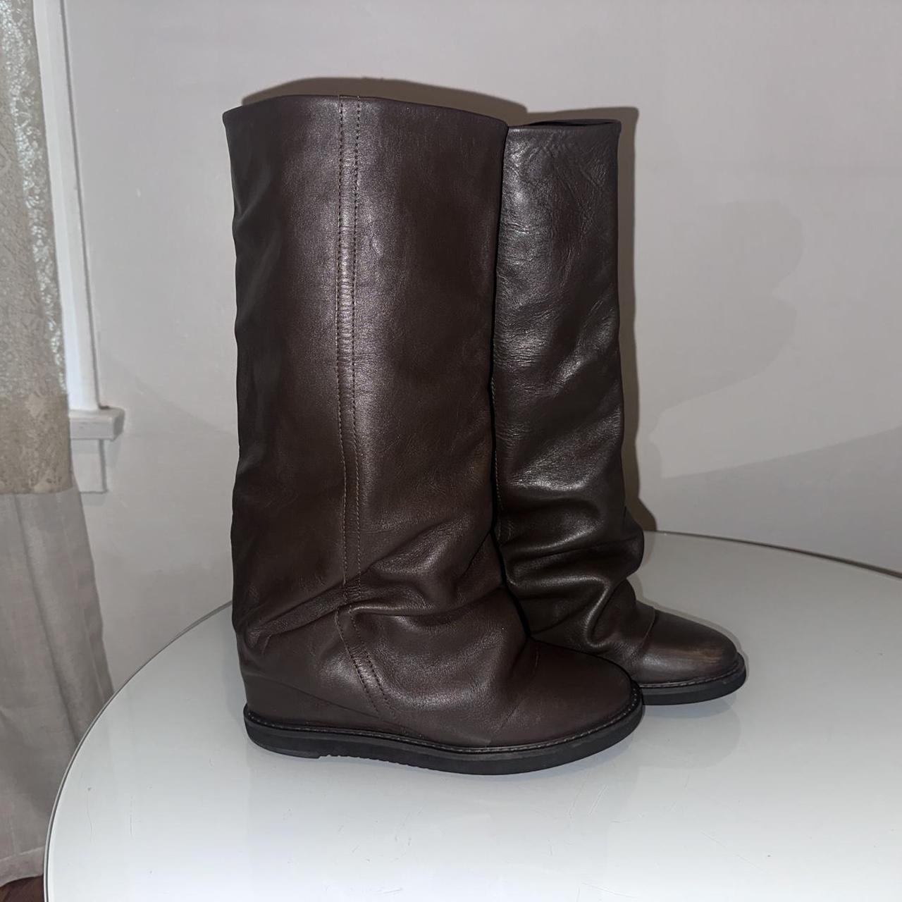 靴 Cabane De Zucca boots archive Cabane De Zucca White double lace boots 超希少 - ARCHIVESTOCK