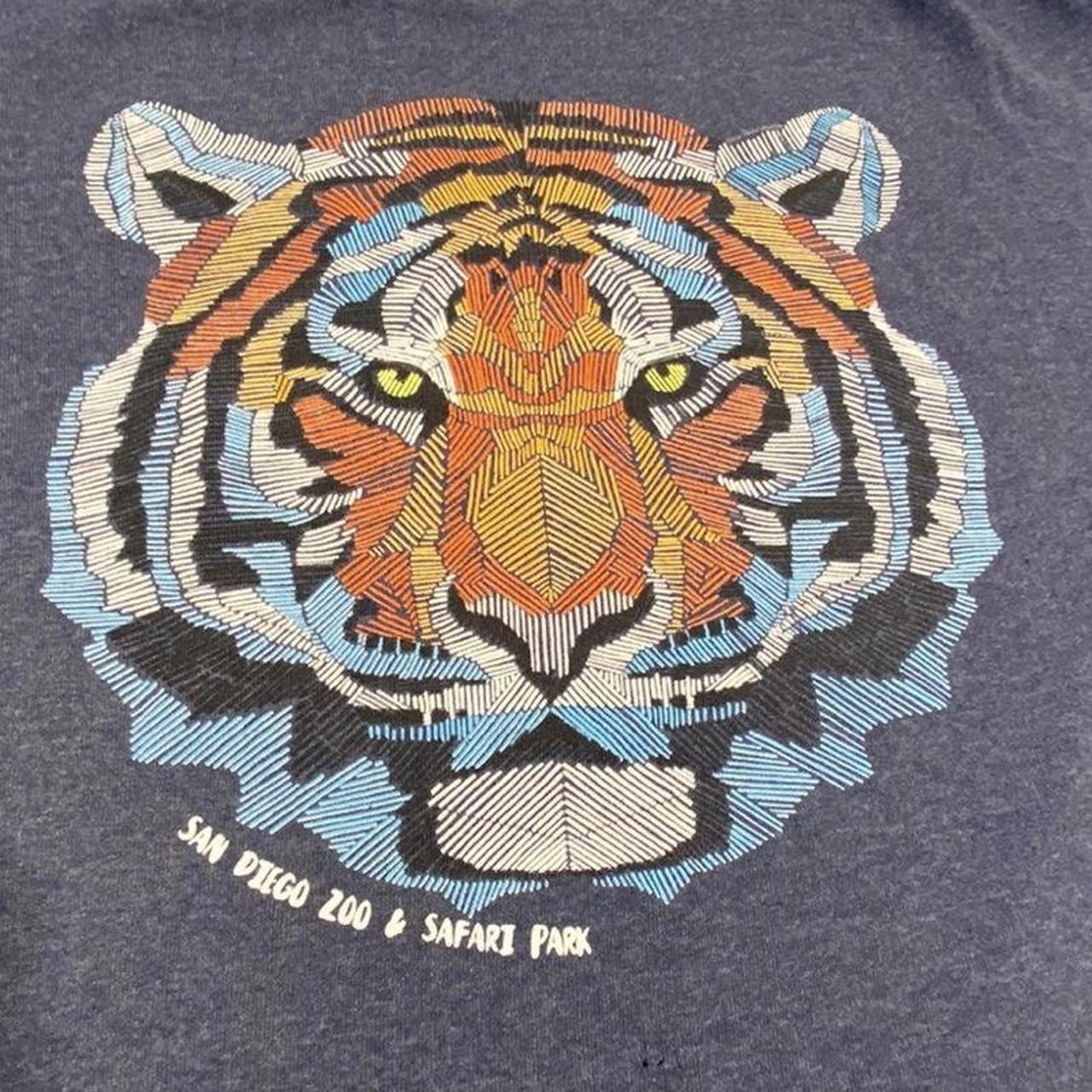 Vintage San Diego Zoo Safari Park Tiger Depop