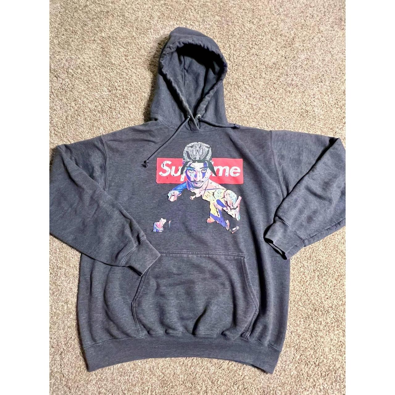 2pac supreme sales hoodie