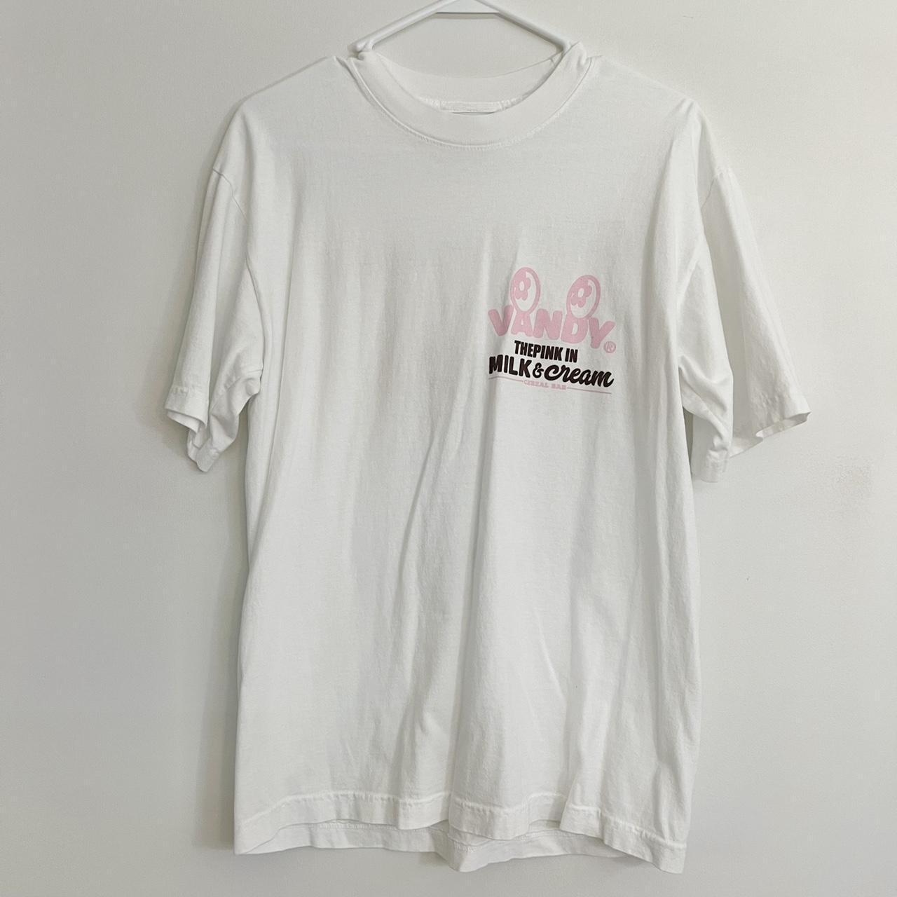 Vandy the Pink Men's White T-shirt (2)