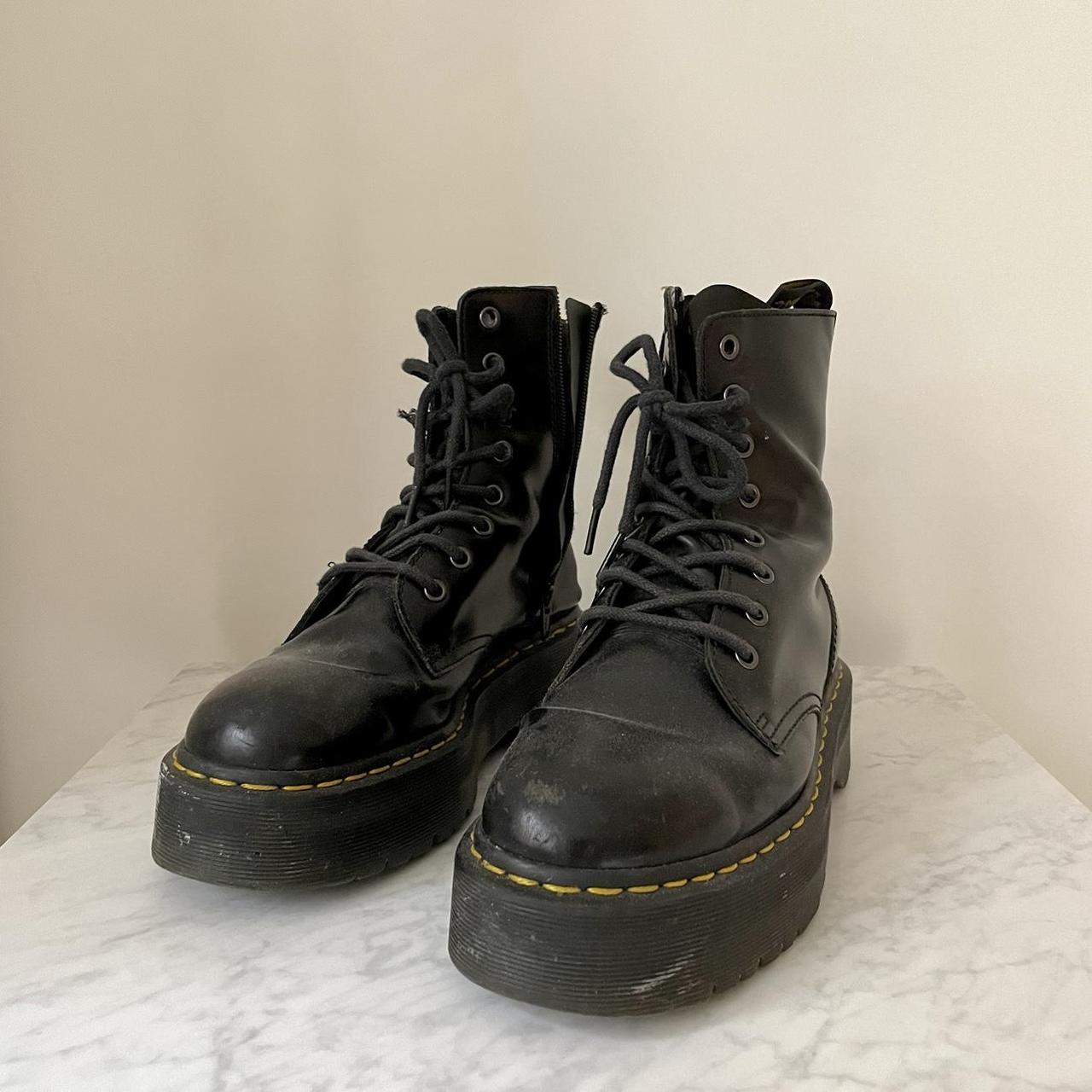 Pre-loved, Beat up platform Jadon Docs These docs... - Depop