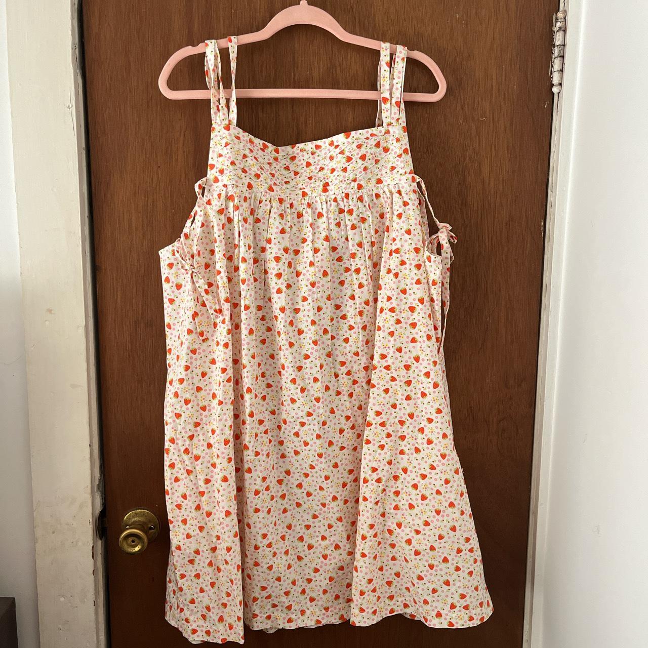 Batsheva Strawberry Dress in size 20. Adorable... Depop