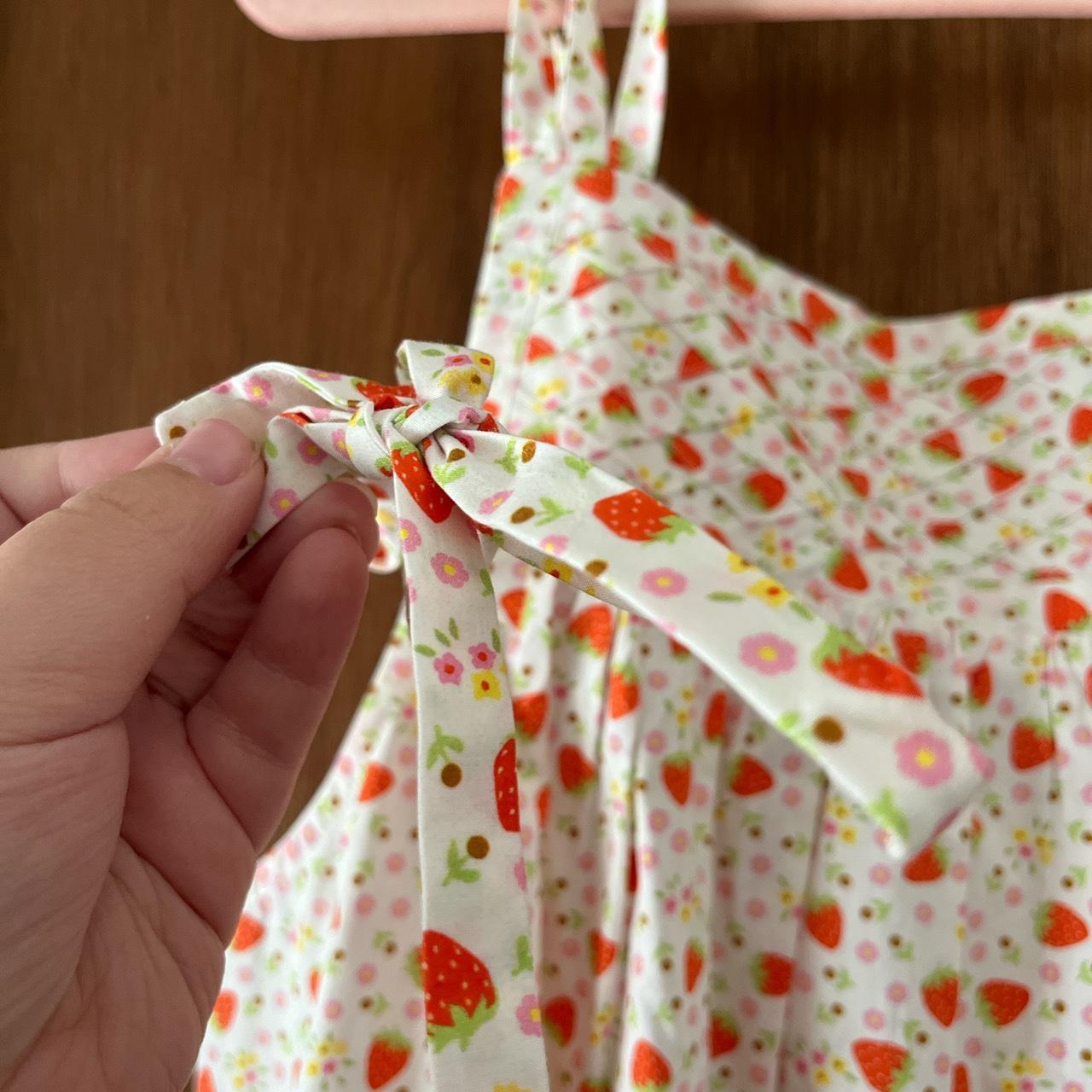 Batsheva Strawberry Dress in size 20. Adorable... Depop