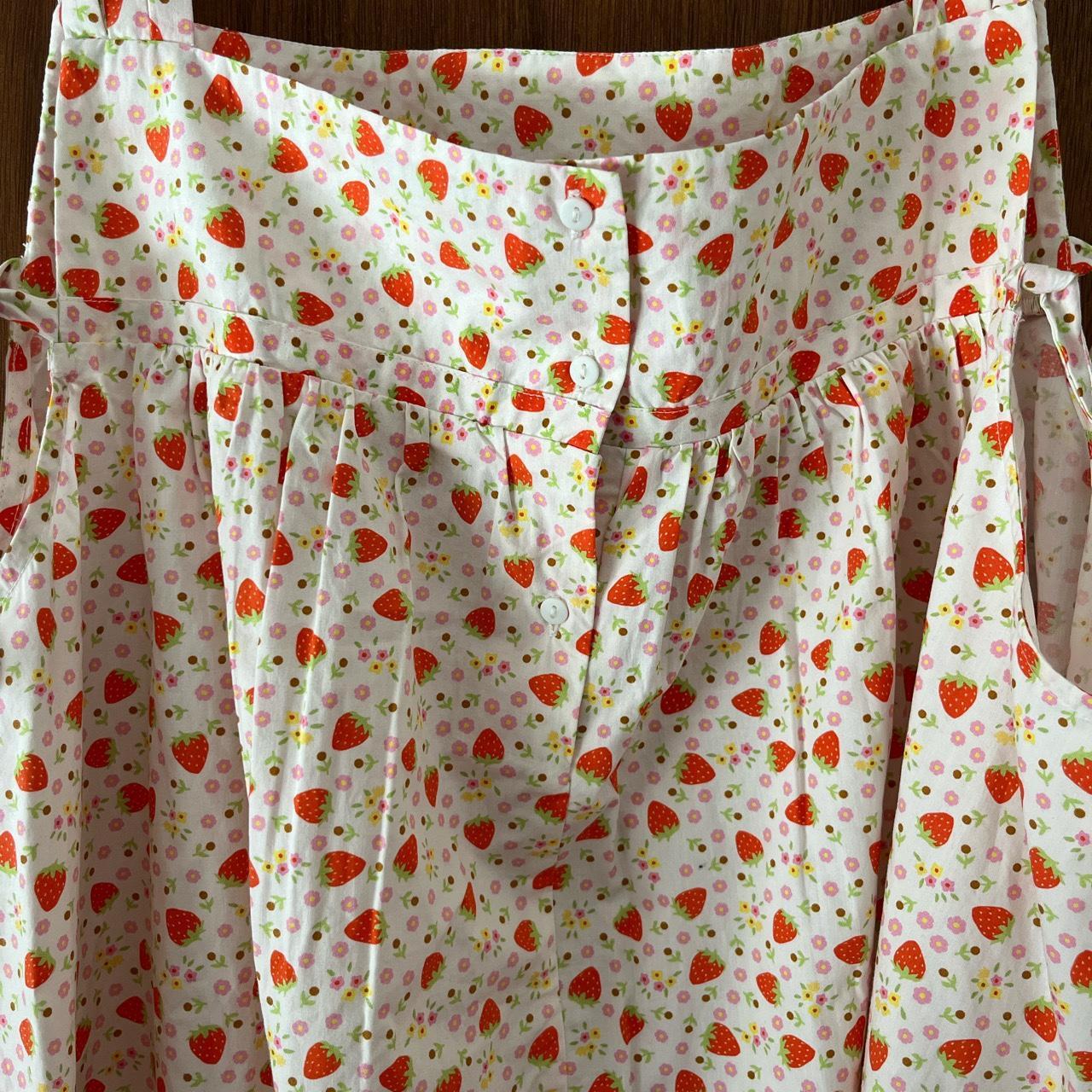 Batsheva Strawberry Dress in size 20. Adorable... Depop