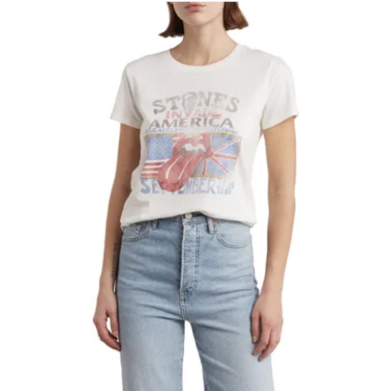 Rolling Stones Band America T-Shirt Sz XL NWT A - Depop