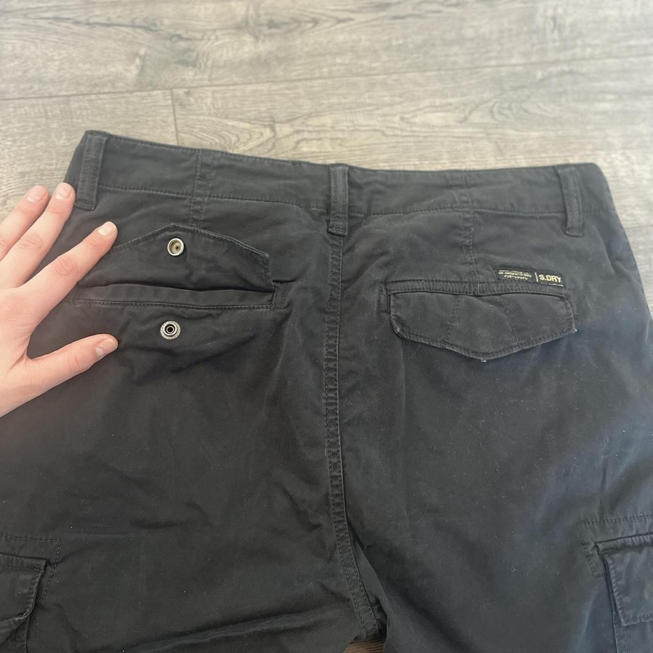 Super Dry Cargo Pants High rise slim fit cargo... Depop
