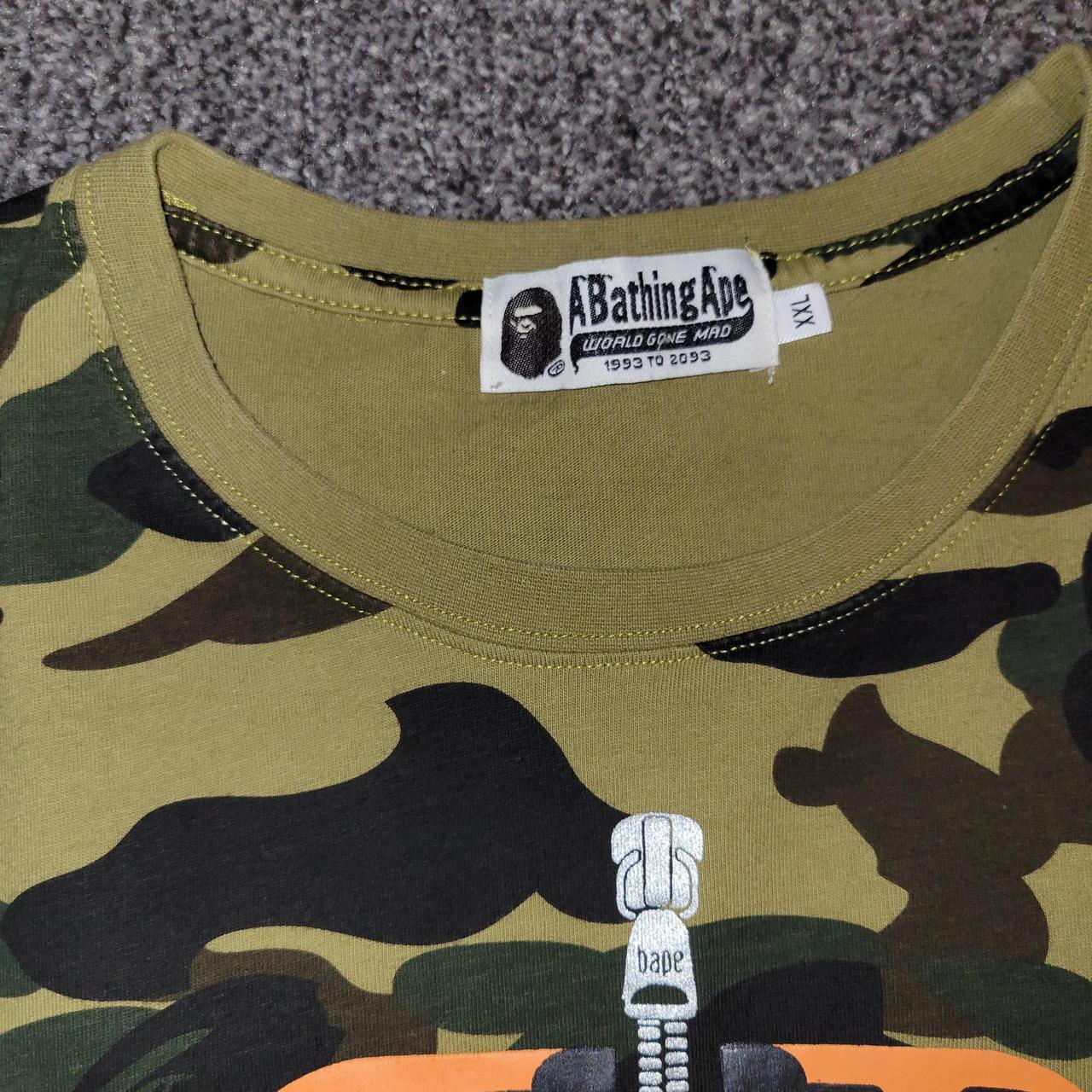 🦍 A Bathing Ape Tiger Face Zip Shirt 🦍 🦧 Classic... - Depop