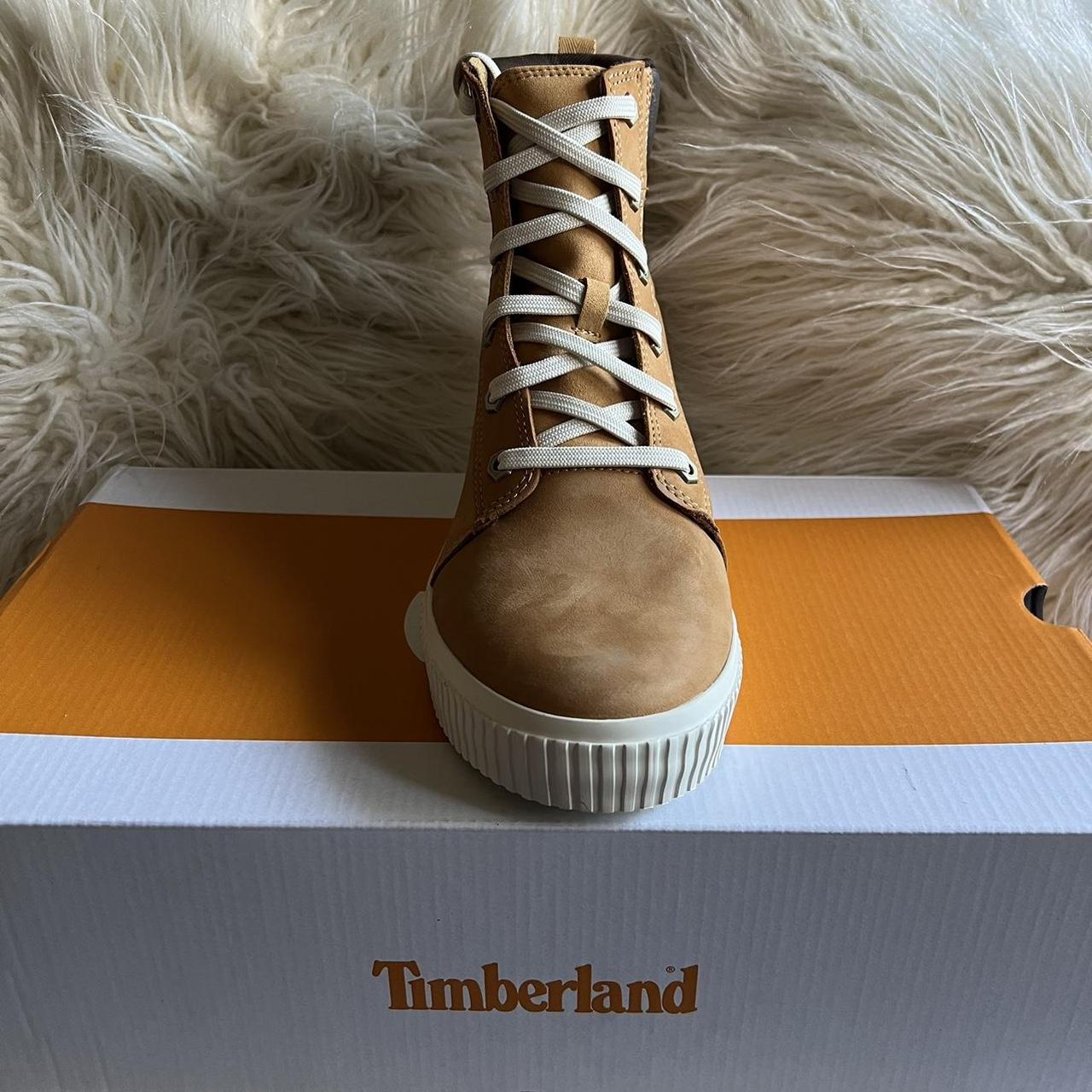 Fluffy timberlands on sale