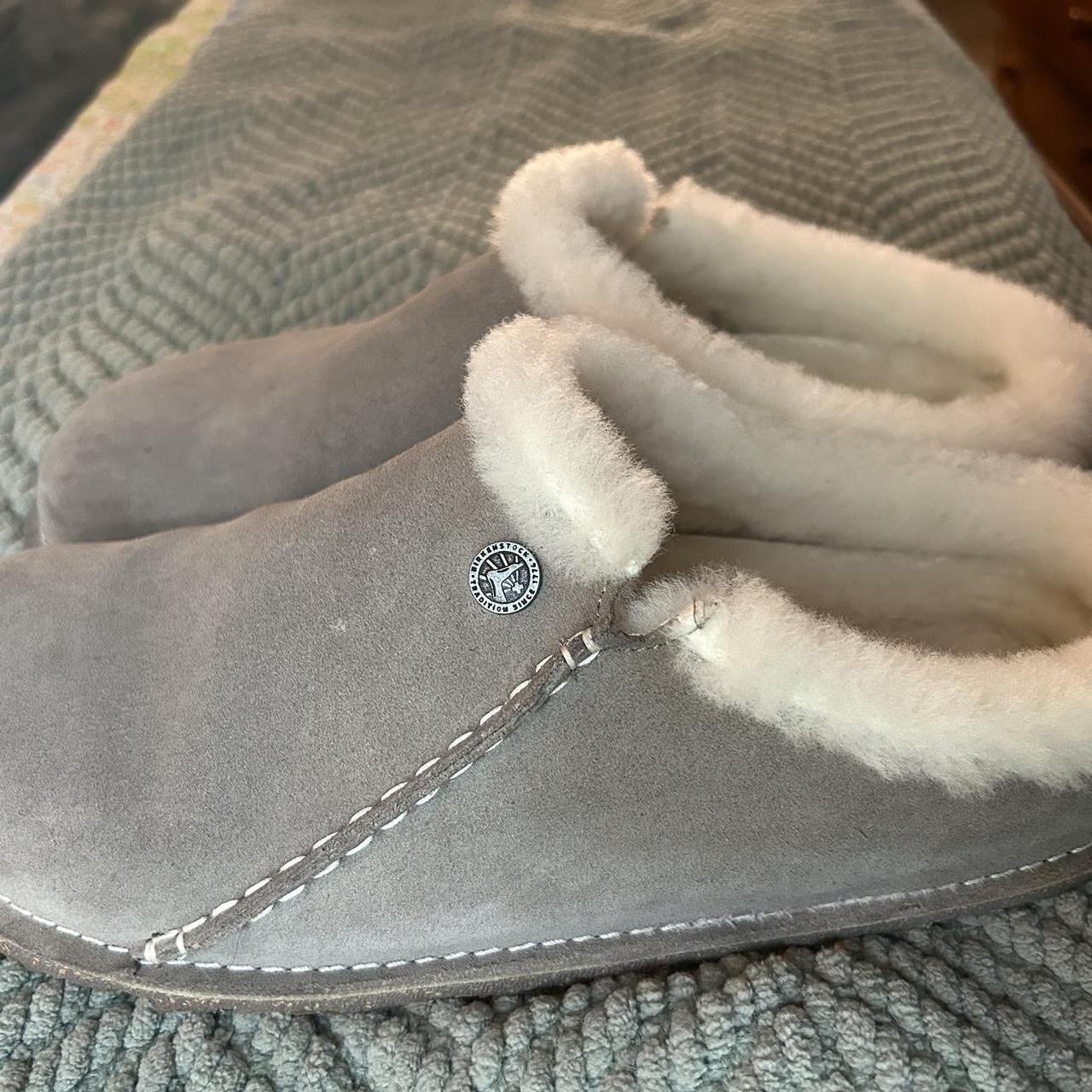 fuzzy birkenstock sandals