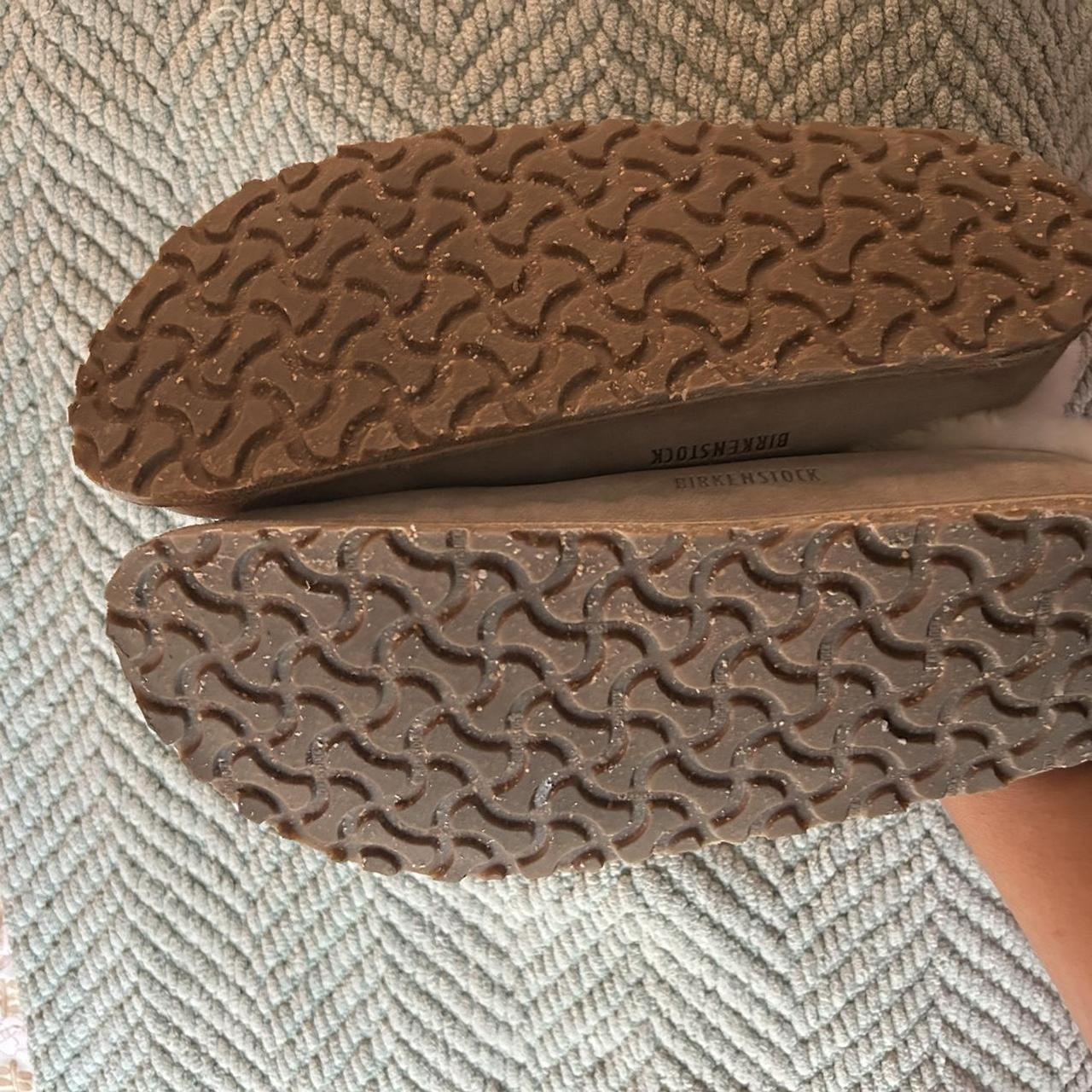 fuzzy birkenstock sandals