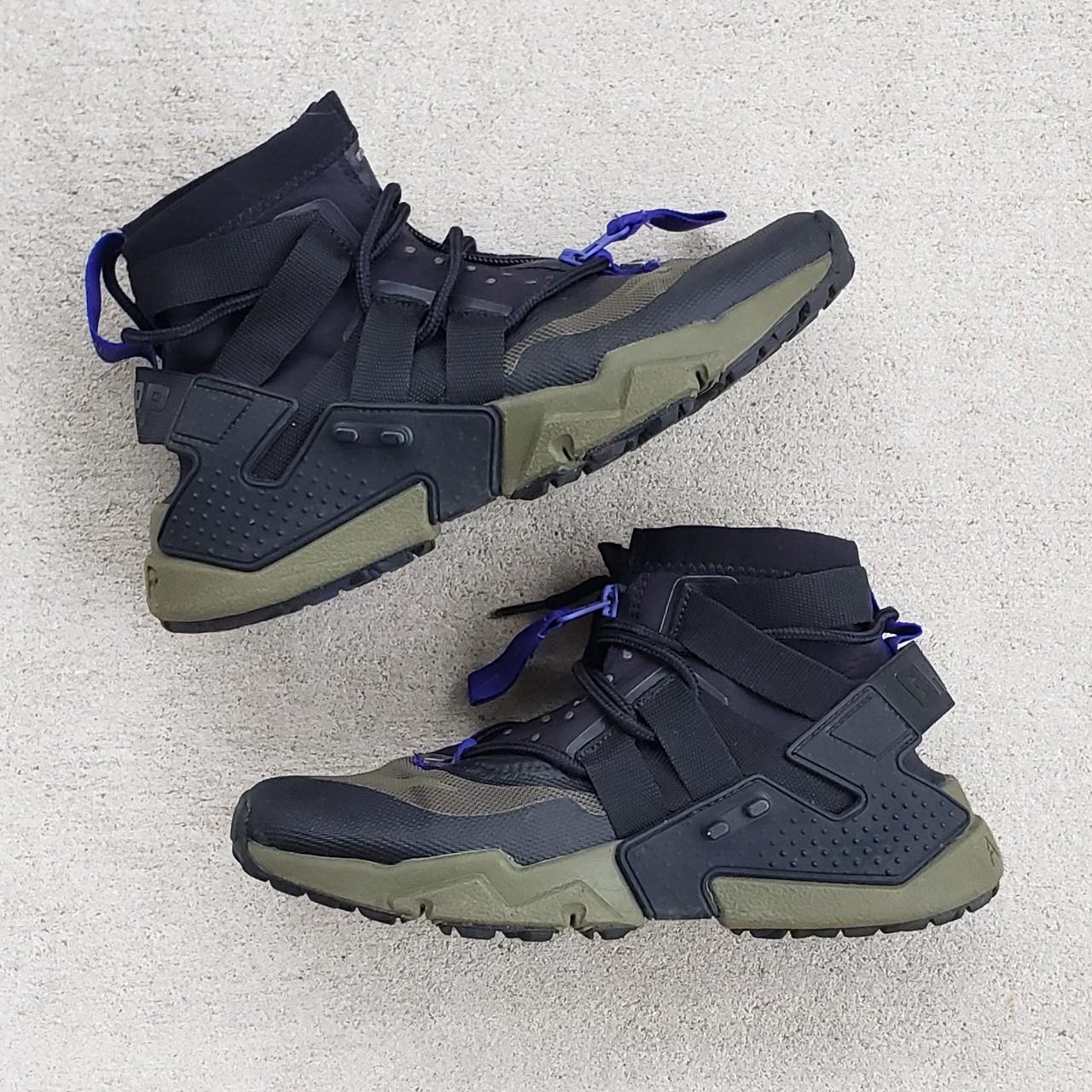 Nike Air Huarache GRIPP Fight in black purple and. Depop