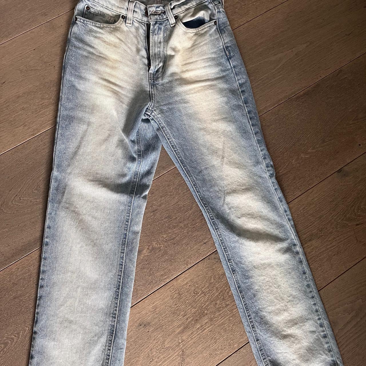 BDG two-tone jeans, worn once, perfect condition,... - Depop