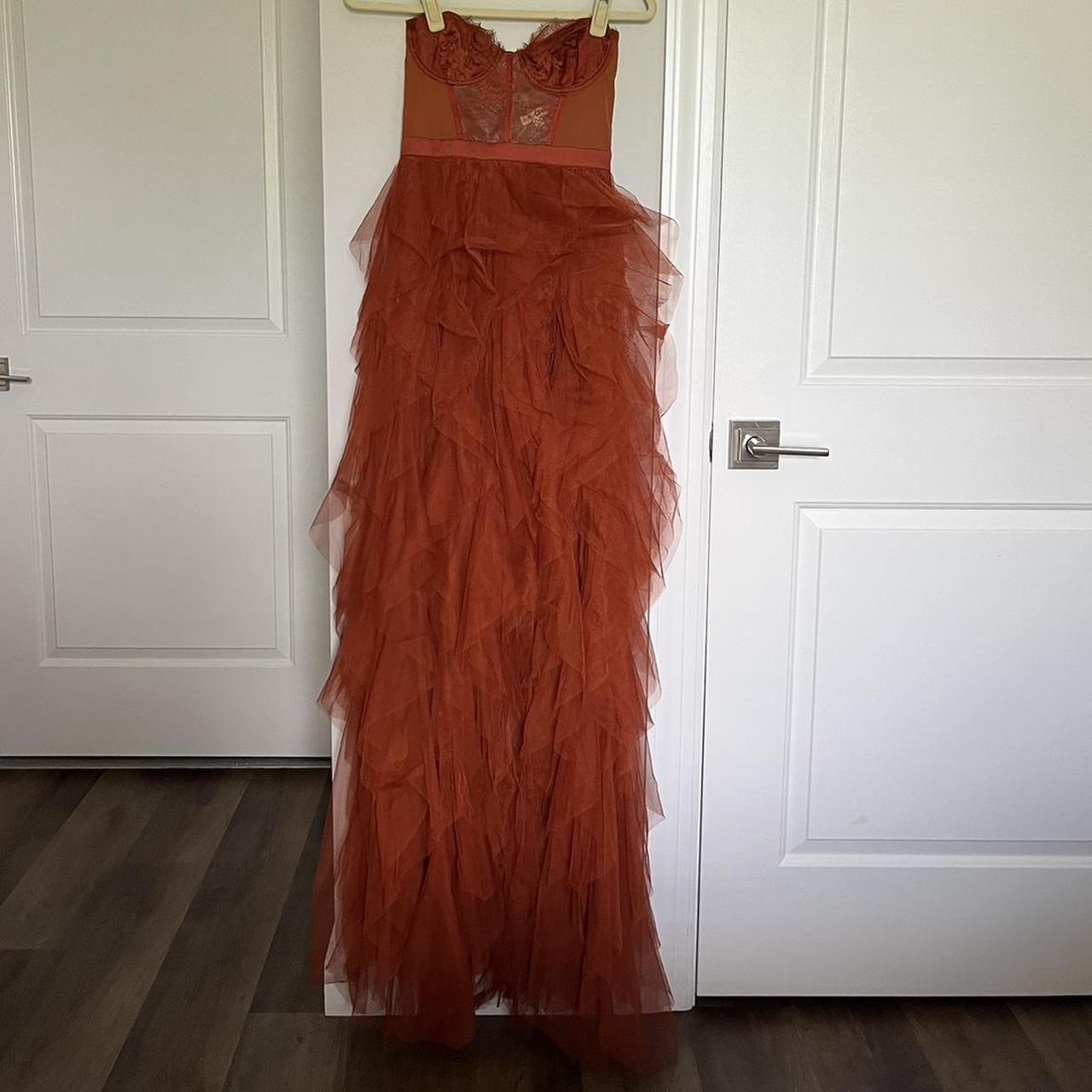 For love and lemons orange clearance dress