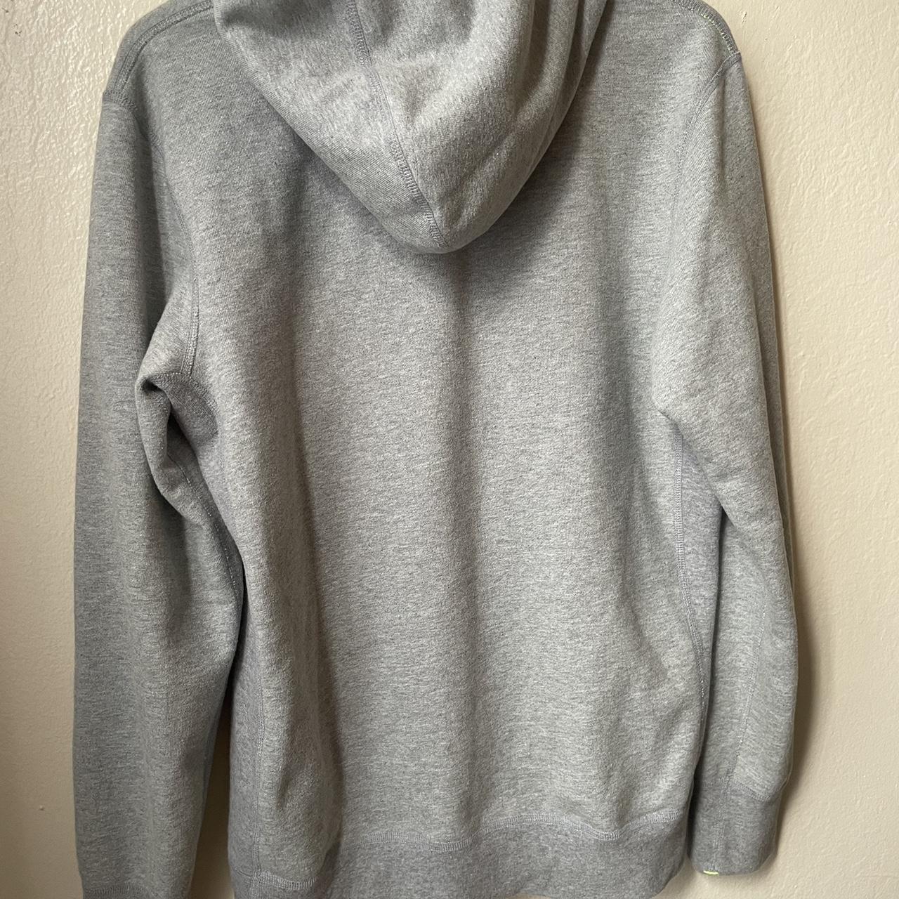 Reigning Champ x Beauty Youth Heather Grey Hoodie Depop