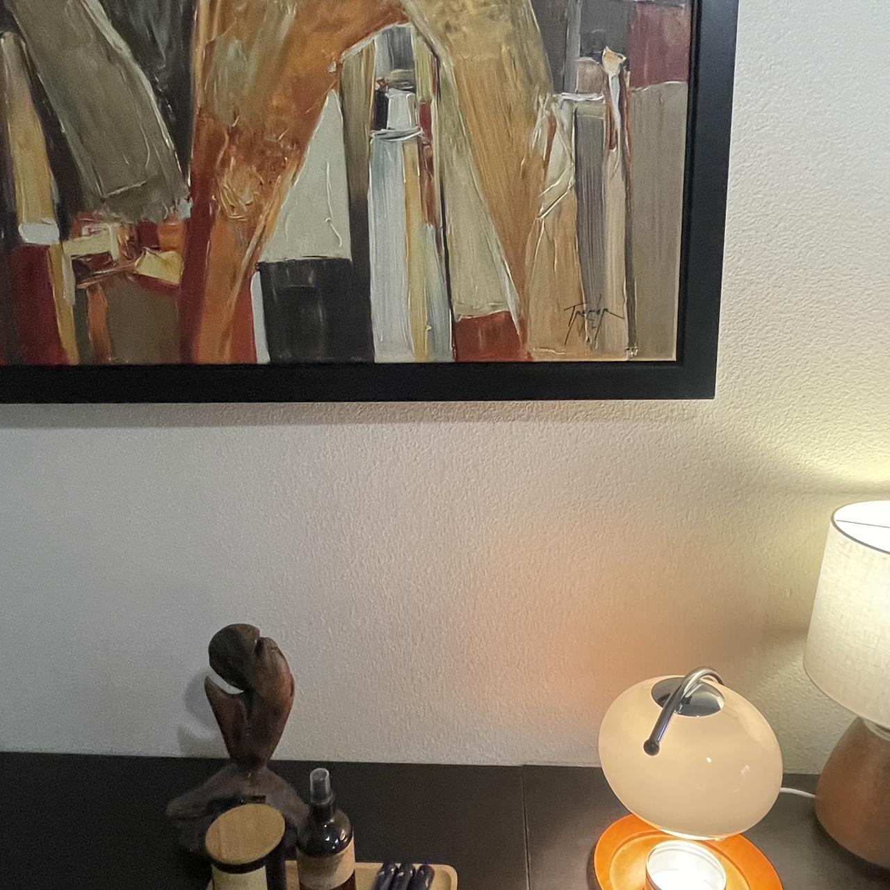 Ikea vintage textured painting hallaryd Oil painting | Depop