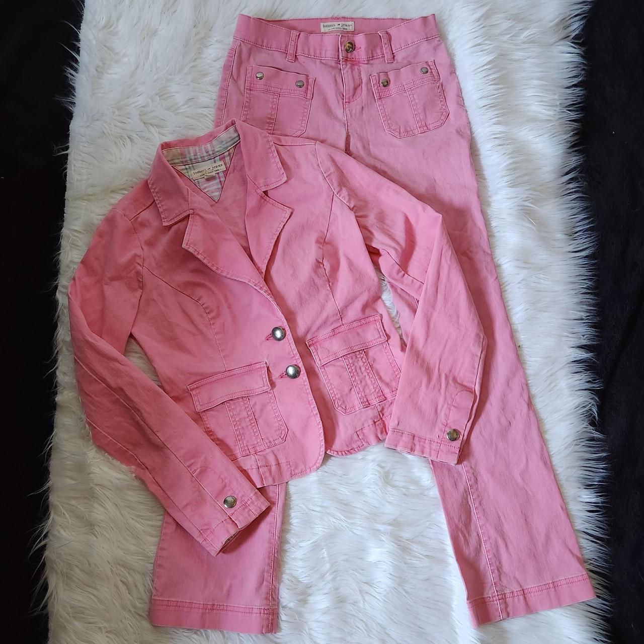 Tommy Hilfiger Women's Pink Jacket Depop