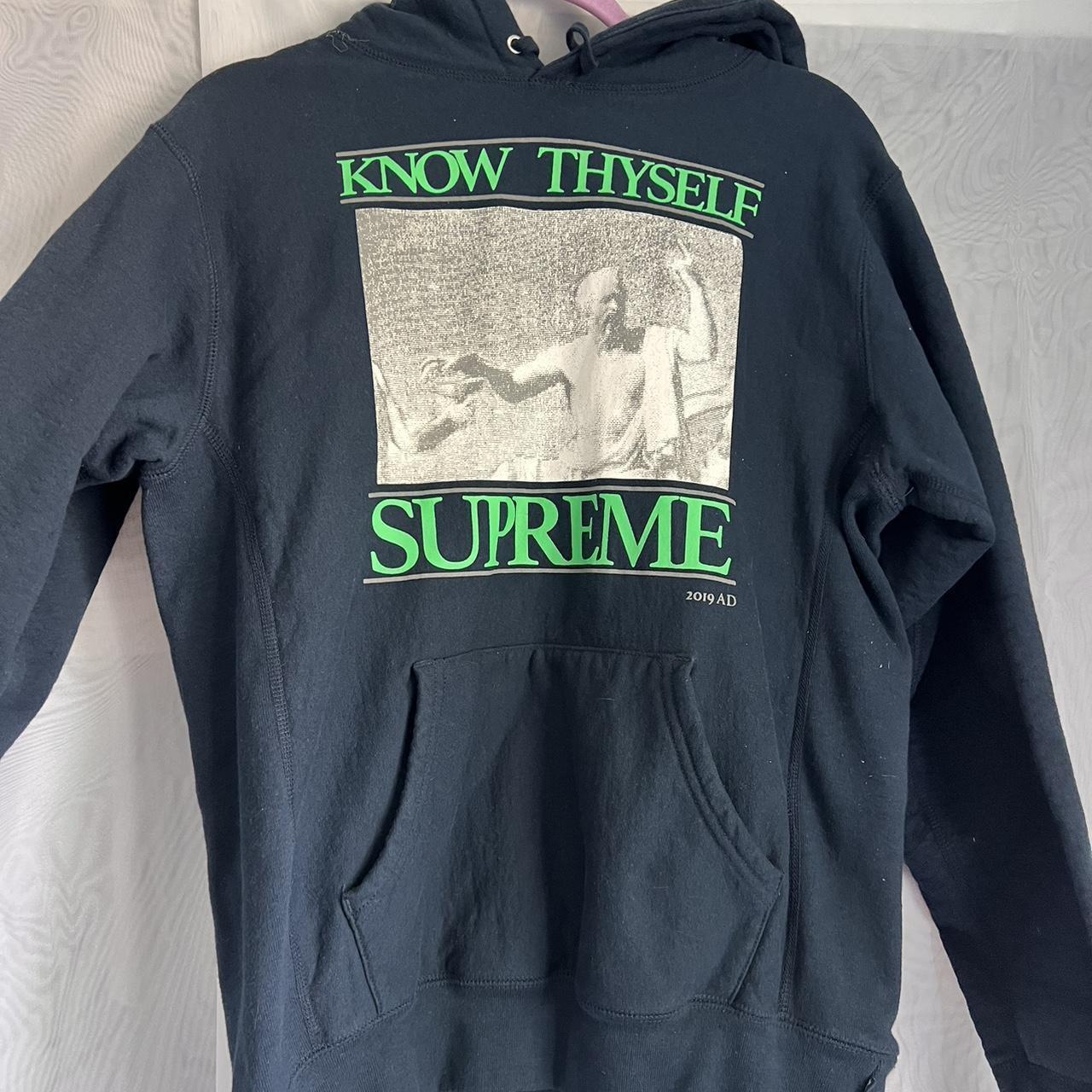 Supreme 2019 know thyself hoodie #supreme - Depop