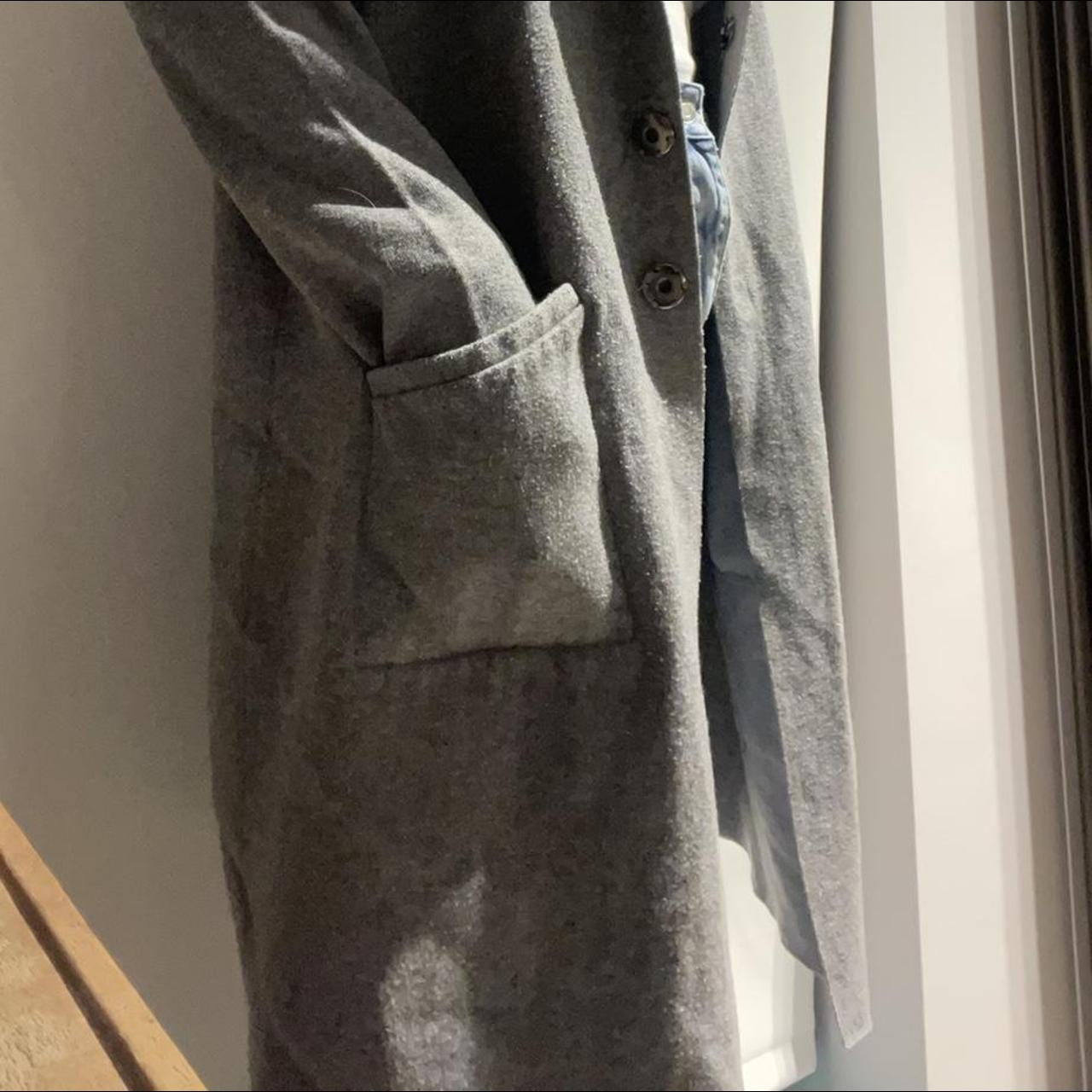 Debenhams Women's Grey Coat Depop