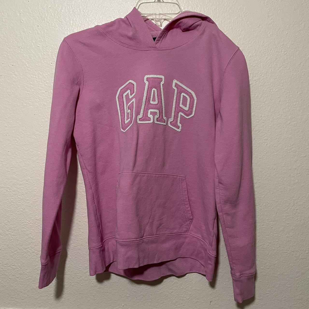 Gap Women's Pink Hoodie | Depop