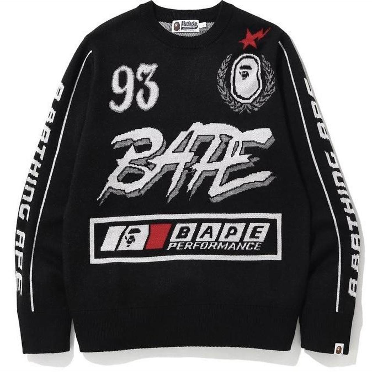 Bape knit online sweater