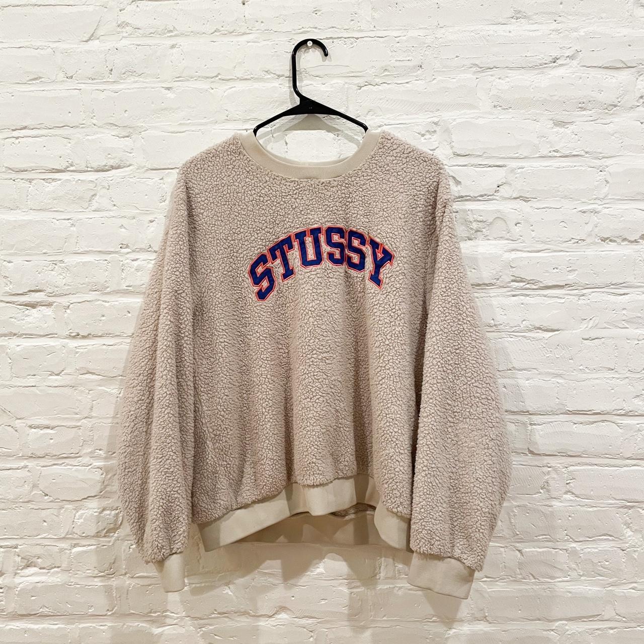 stussy venus sweater size small, some discoloration | Depop