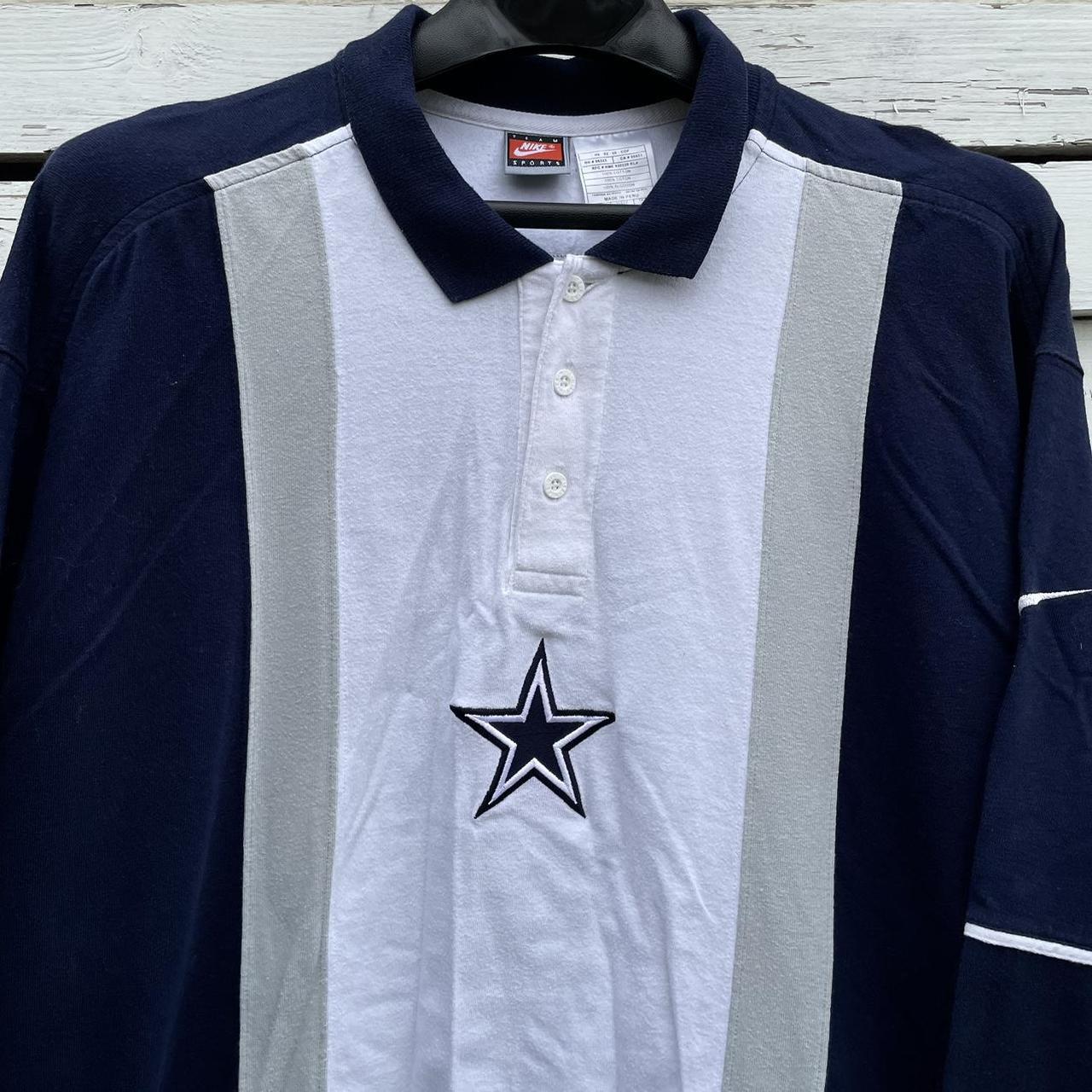 Dallas Cowboys Men's Nike Logo Raglan Polo