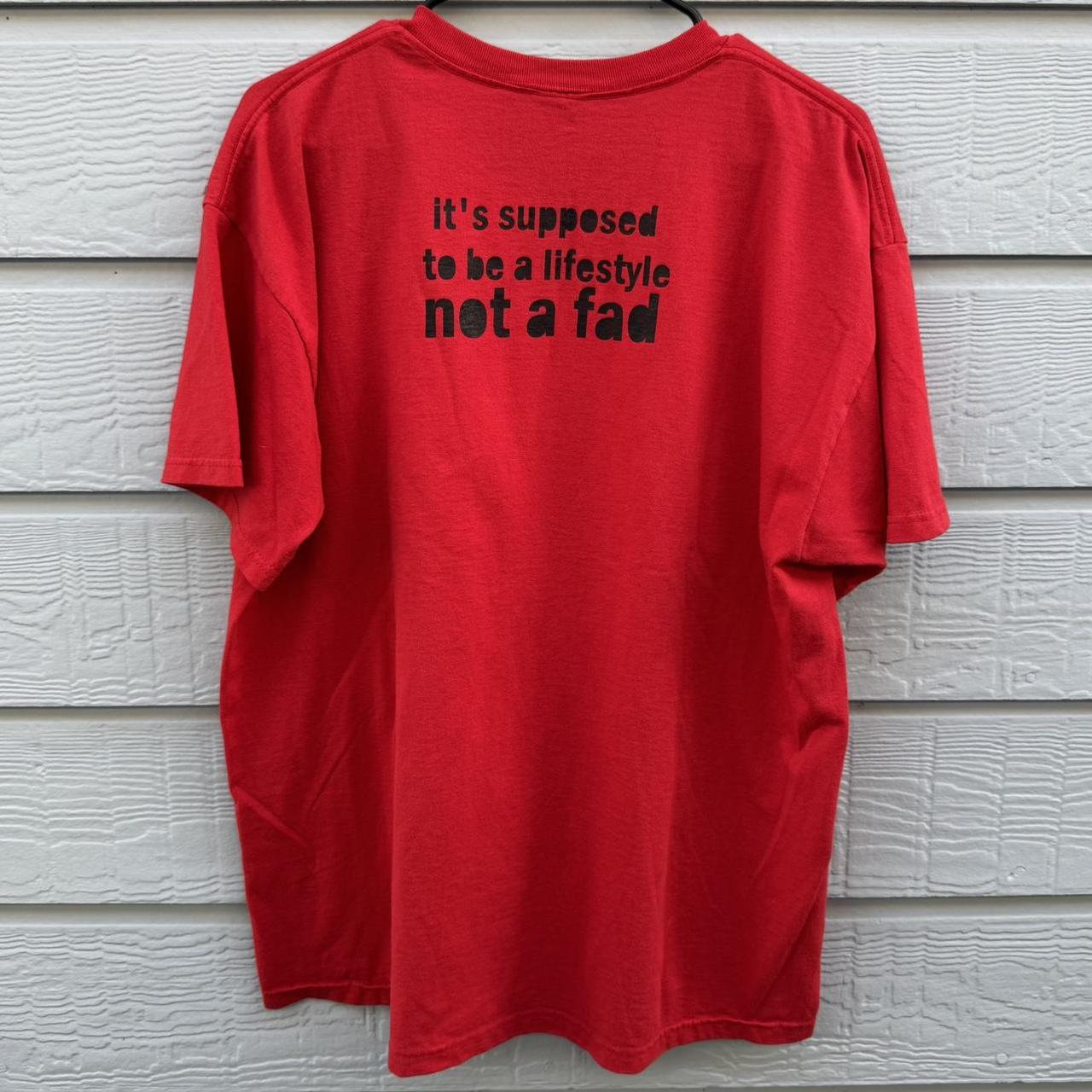 Vintage Men's T-shirt - Red/Multi - L – F R E E S… - image 4