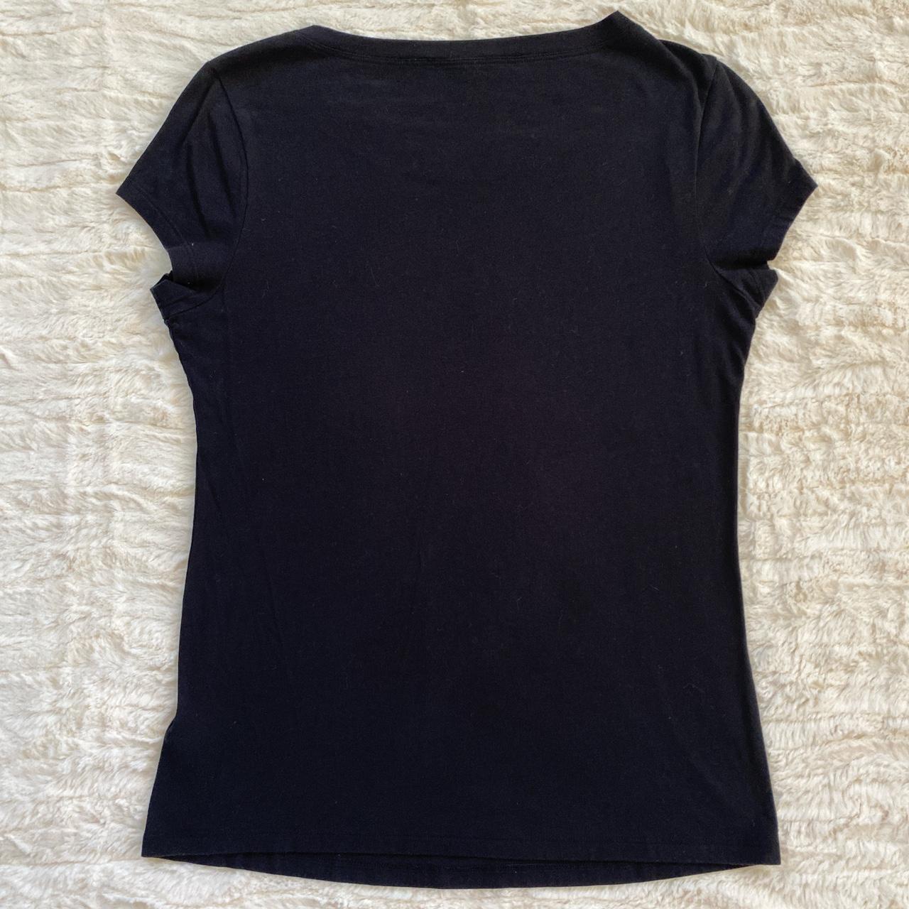 Bebe Women's Black T-shirt | Depop