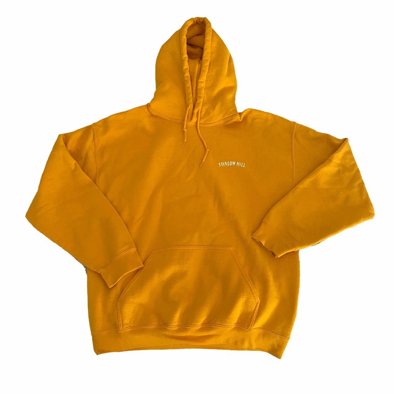 Yellow shadow hill hoodie Oversized fit M L