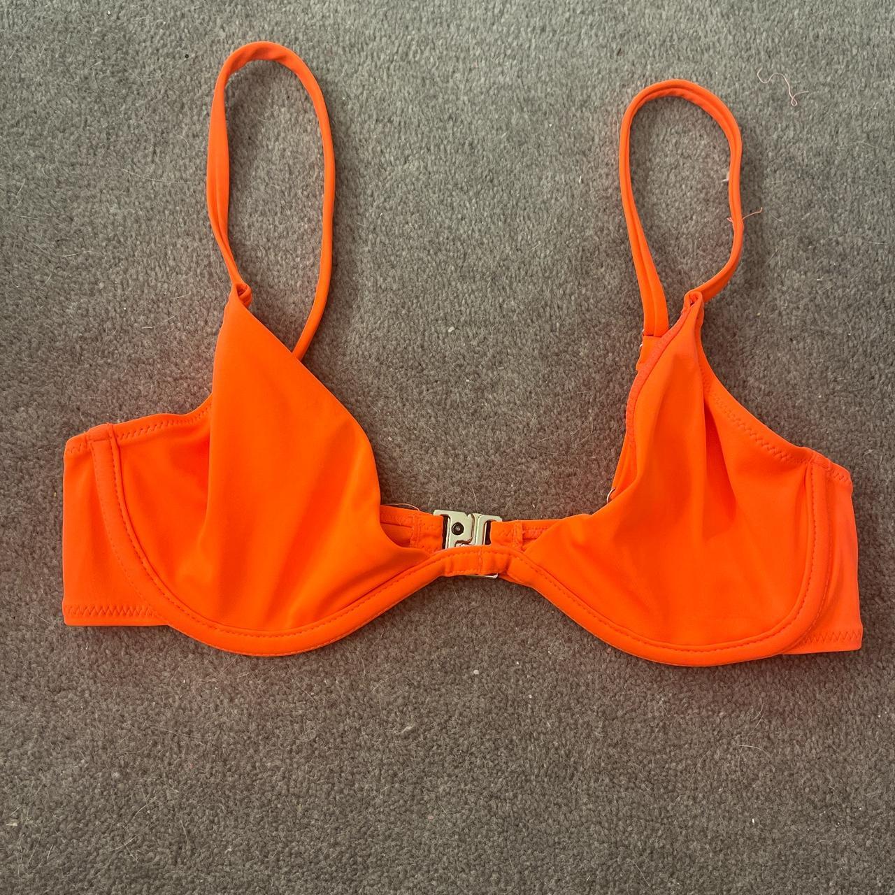 Primark Coral Bikini Top £8 Size 10 Worn Once Depop