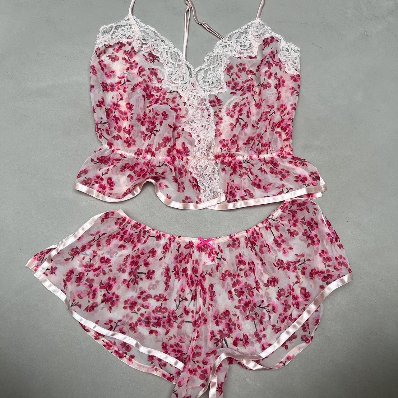 Victoria's Secret Women's Pink Nightwear | Depop