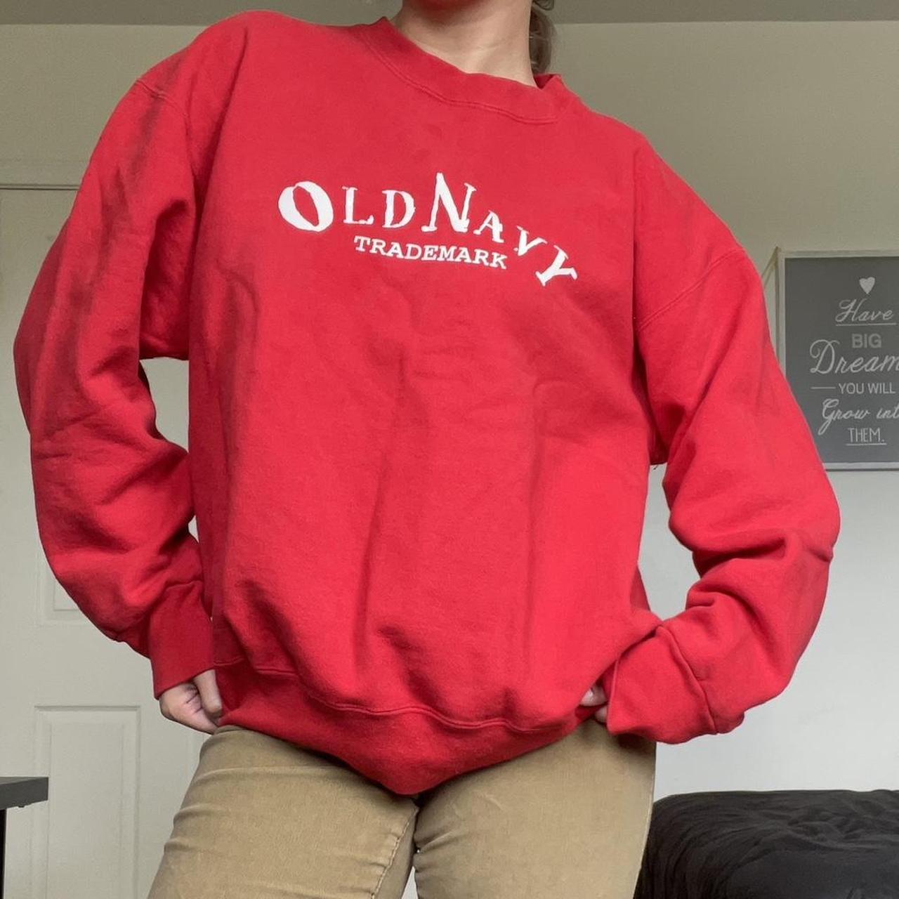 Old navy hotsell red sweatshirt