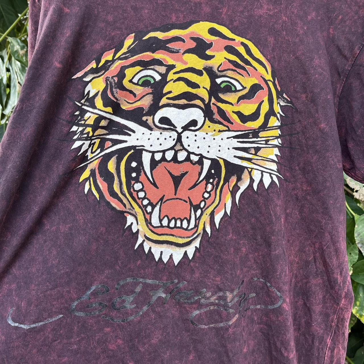 Ed Hardy Men's multi T-shirt | Depop