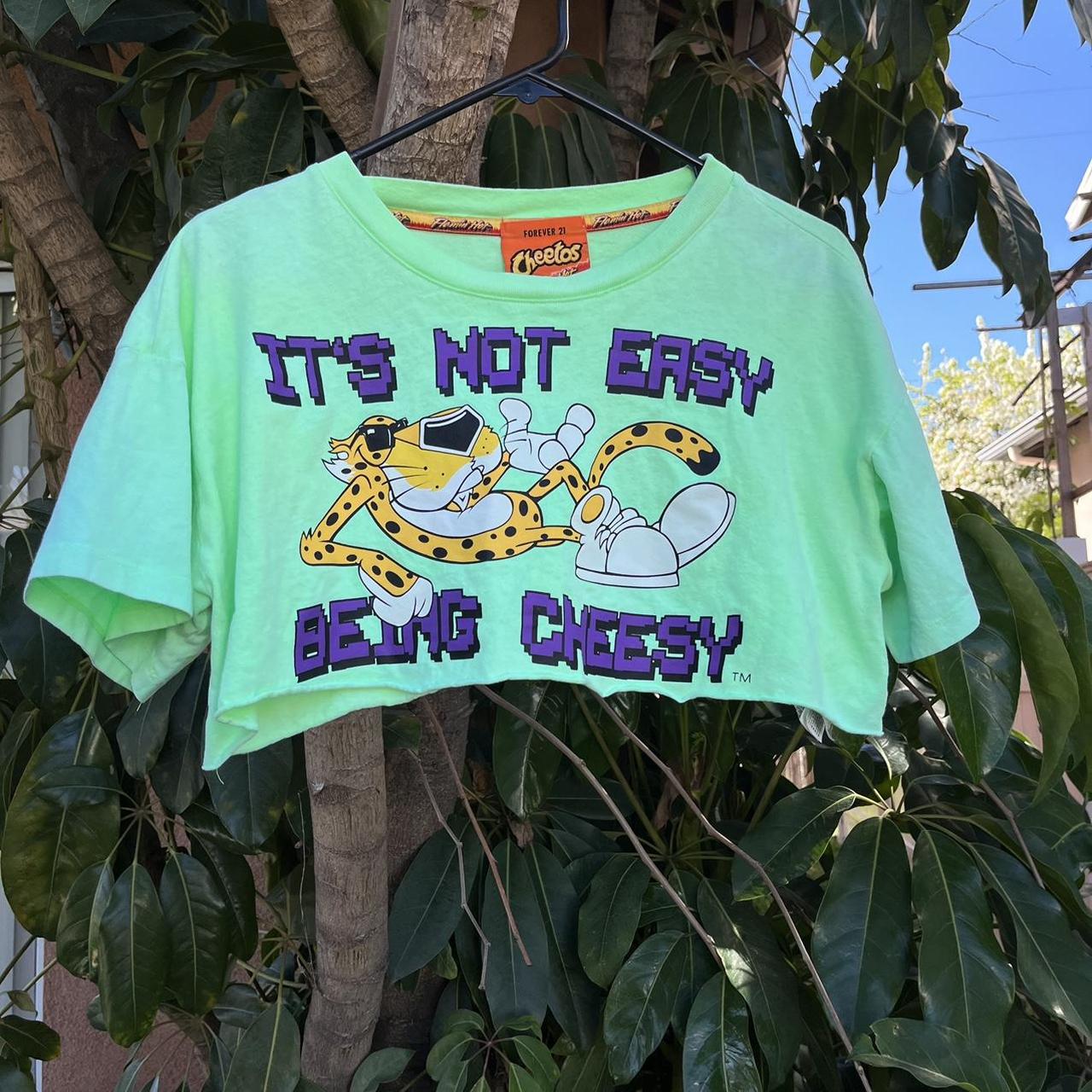 Forever 21 Women's Green Tshirt Depop