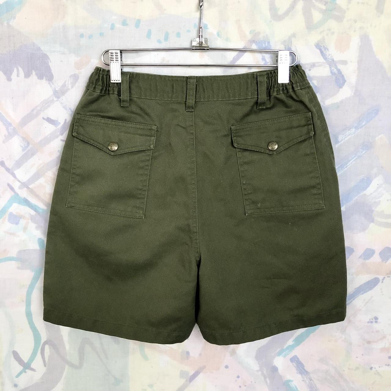 Vintage olive green boy scout shorts. Honestly who... - Depop