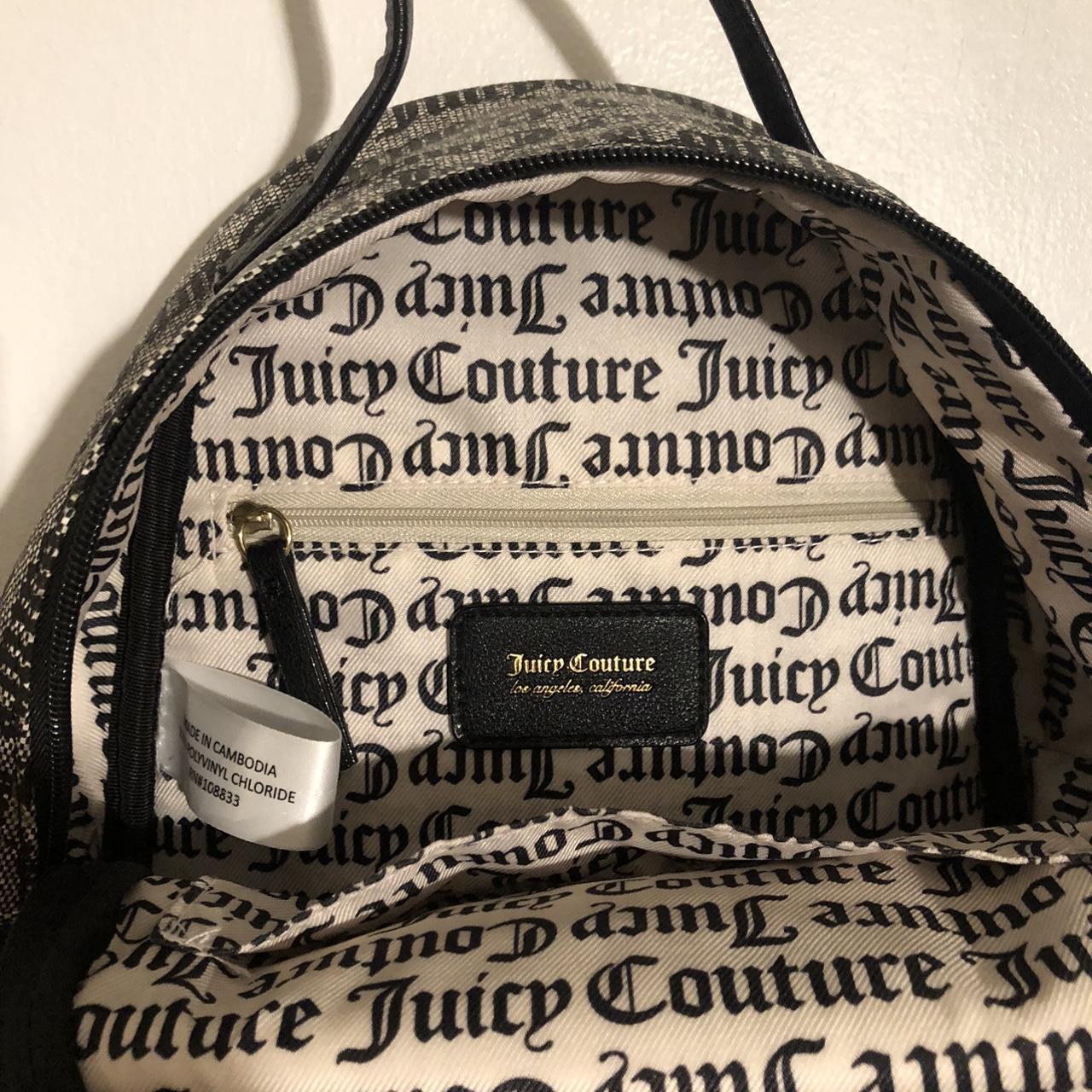 Juicy Couture Gothic Status Black Backpack