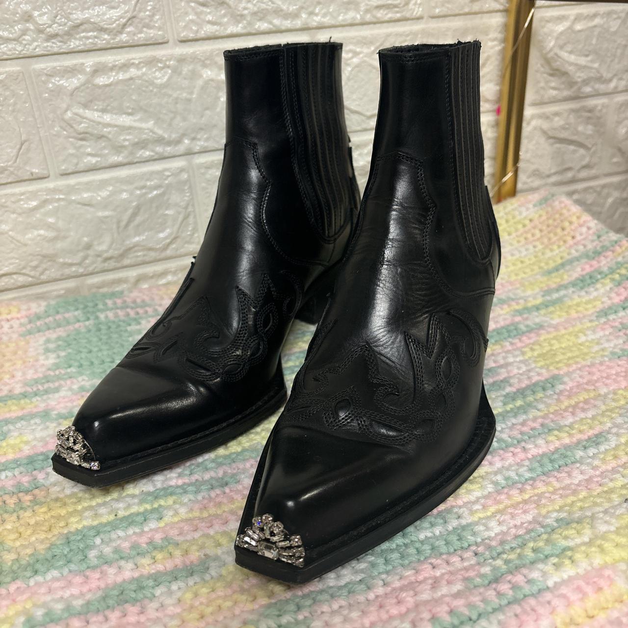 Calvin klein 205w39nyc black boots hotsell