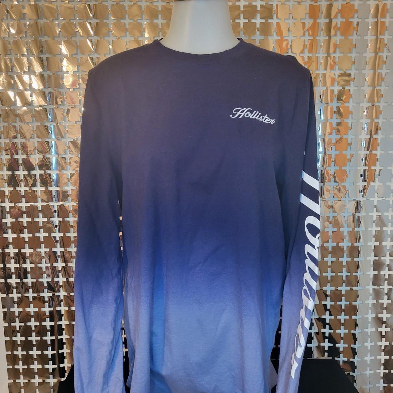 X2 Long sleeve Hollister cotton tee, men's extra - Depop