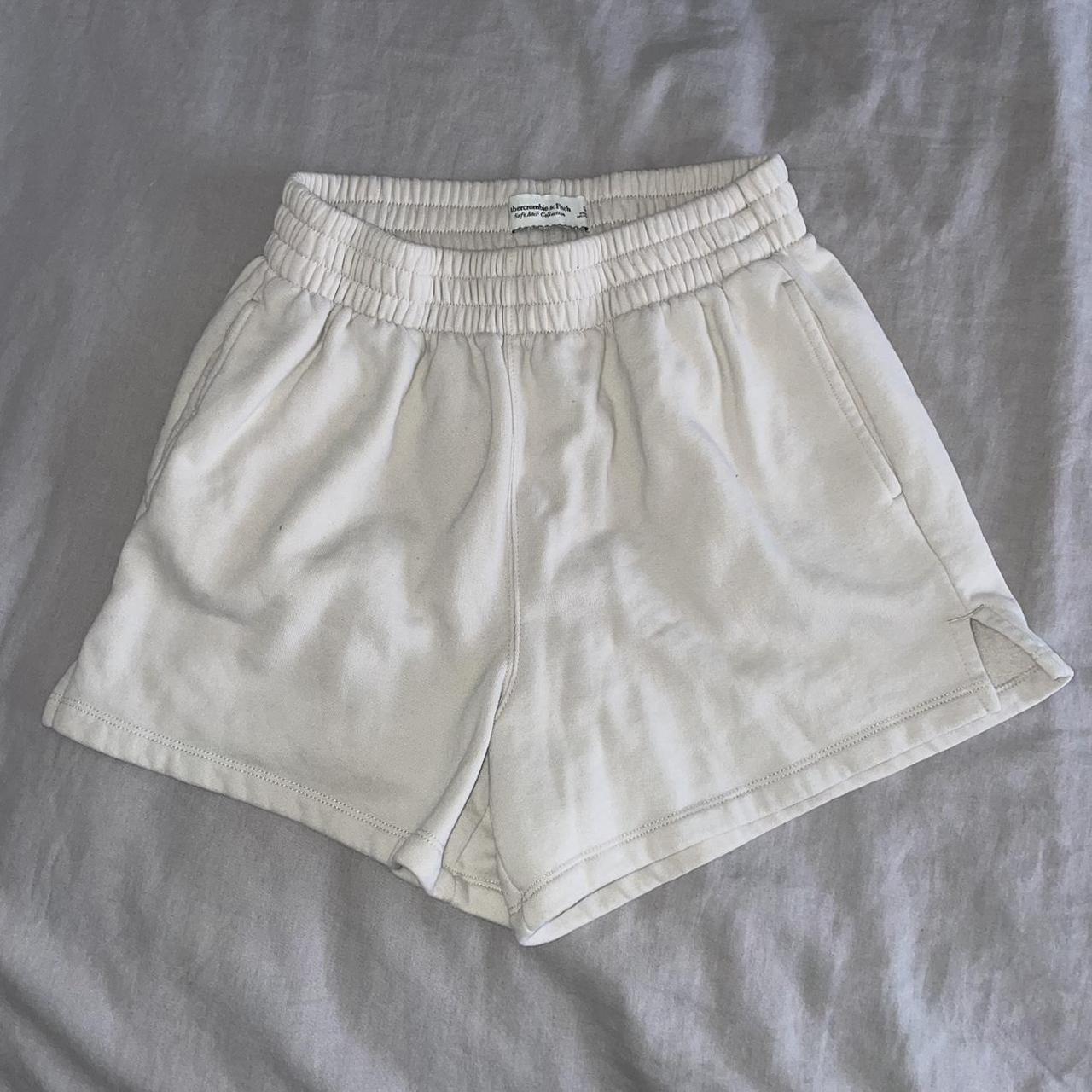 Abercrombie & Fitch Women's Cream Shorts